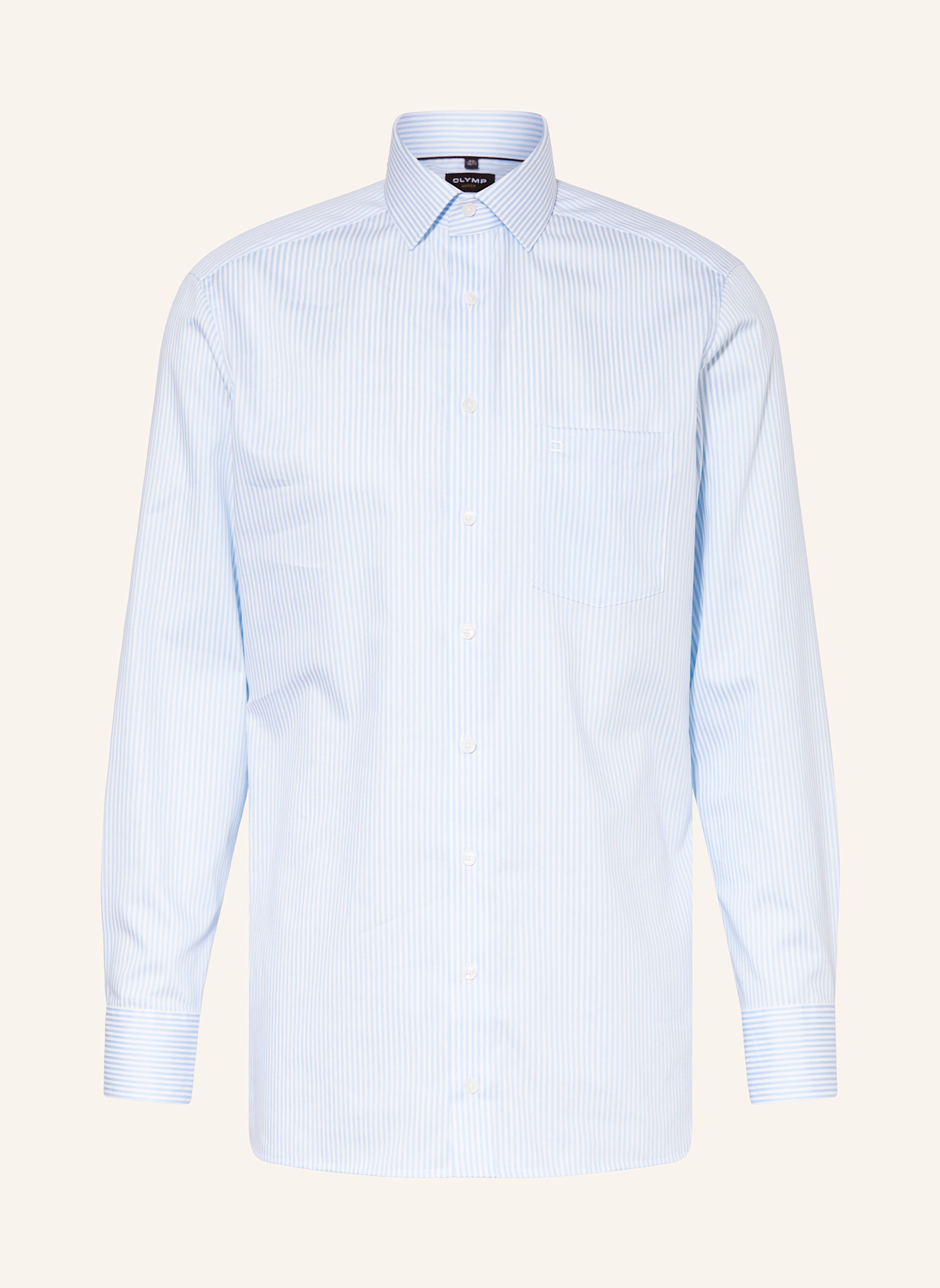 OLYMP Hemd Luxor modern fit, Farbe: HELLBLAU/ WEISS (Bild 1)
