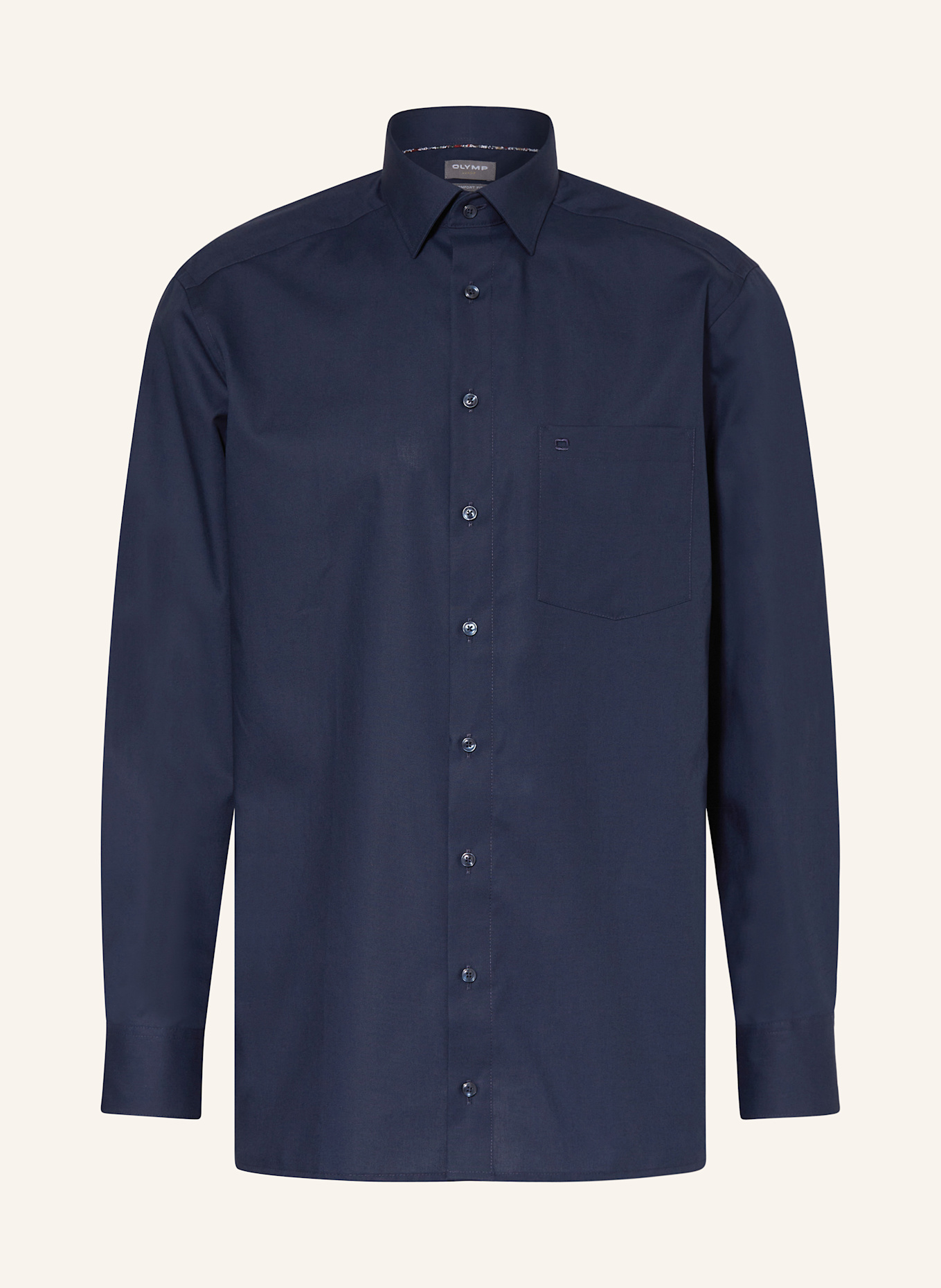 OLYMP Hemd Luxor comfort fit: DUNKELBLAU