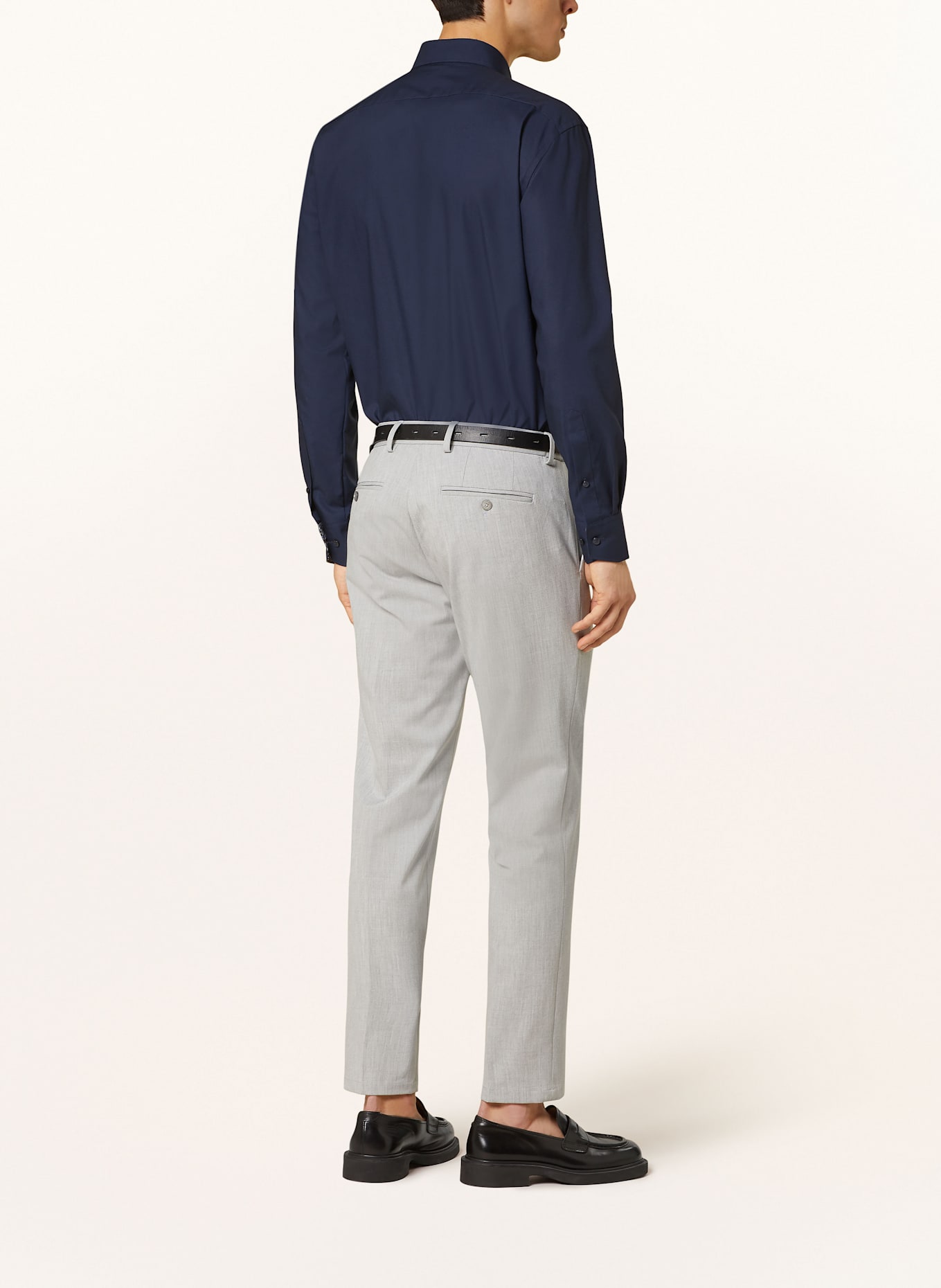 OLYMP Hemd Luxor comfort fit: DUNKELBLAU