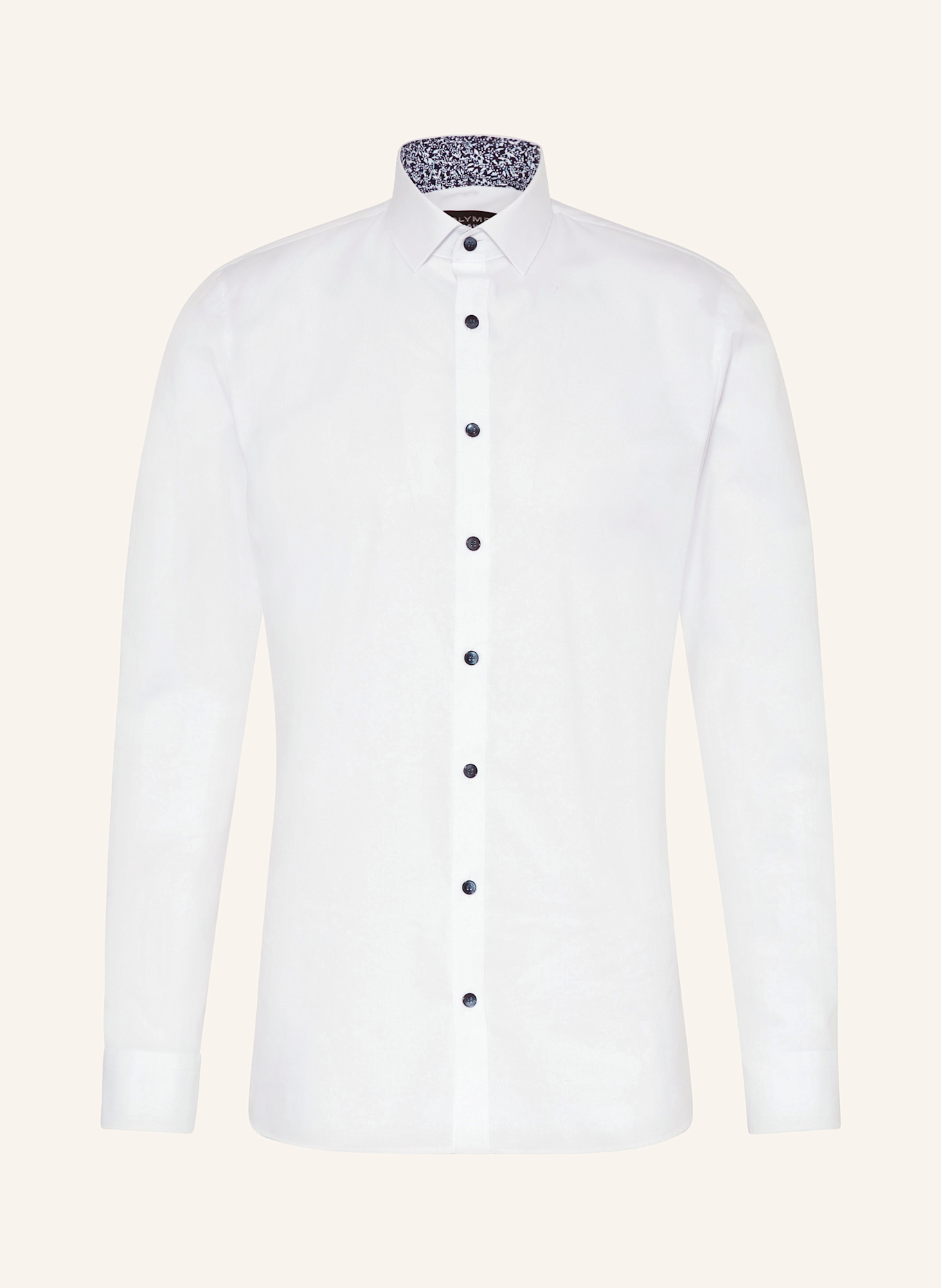 OLYMP Hemd No. Six super slim: WEISS