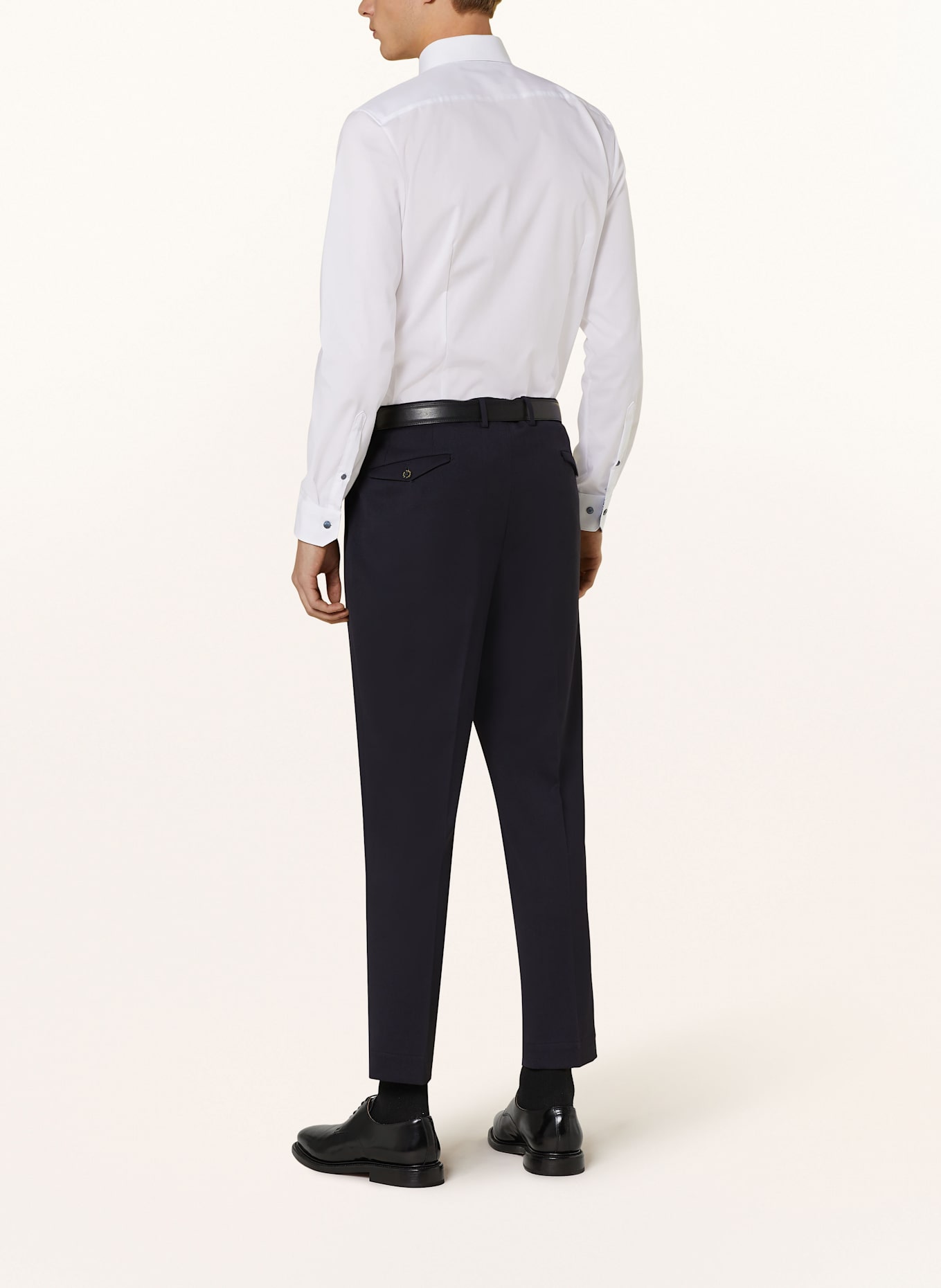 OLYMP Hemd No. Six super slim: WEISS
