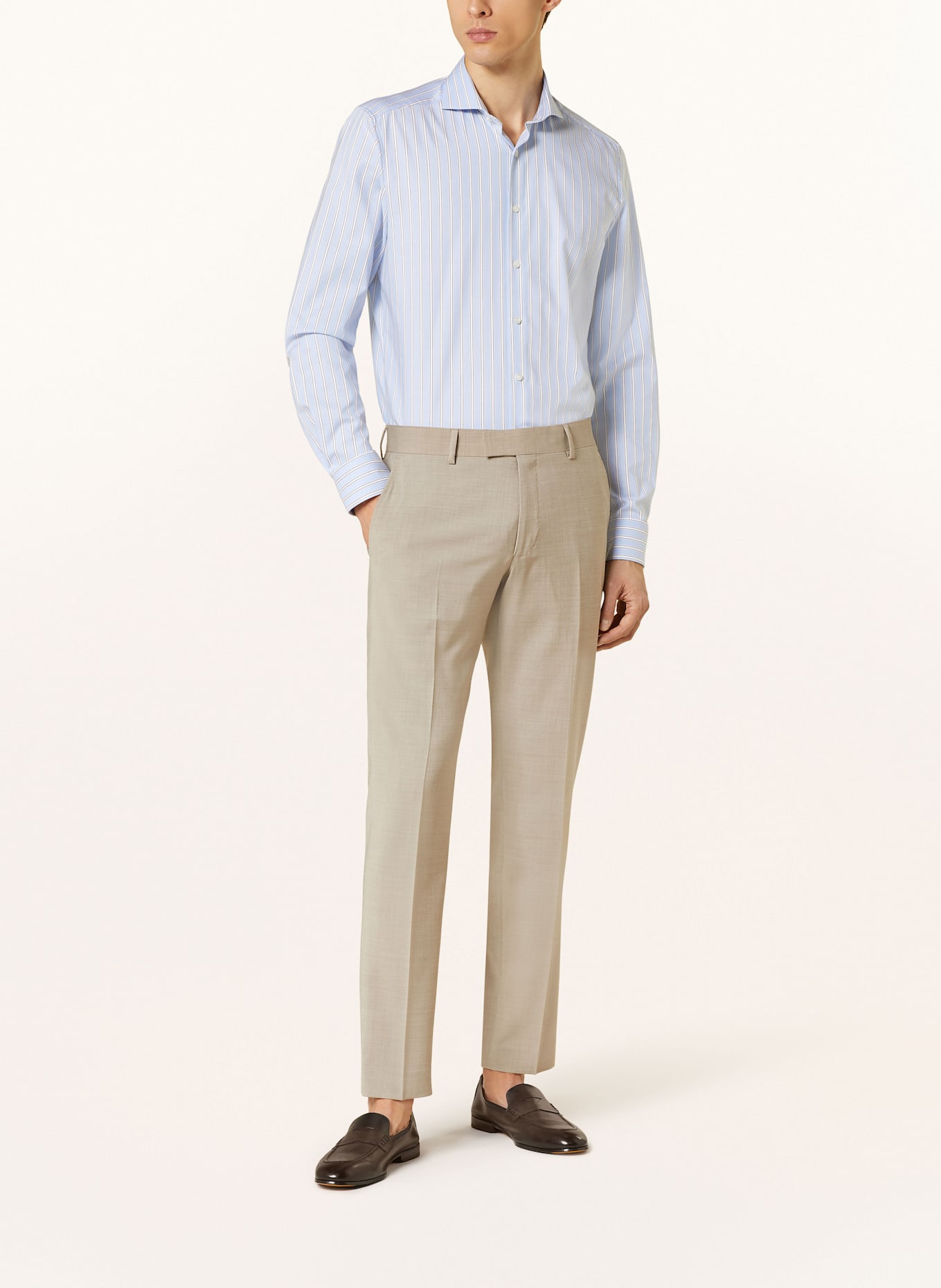 OLYMP Hemd Level Five body fit: BLAU