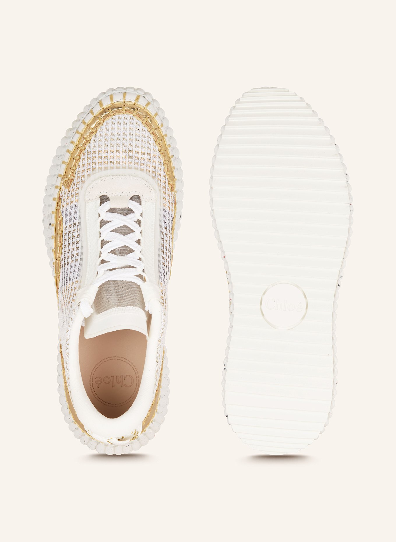 Chloé Sneaker NAMA: 9DA GOLD COLOR