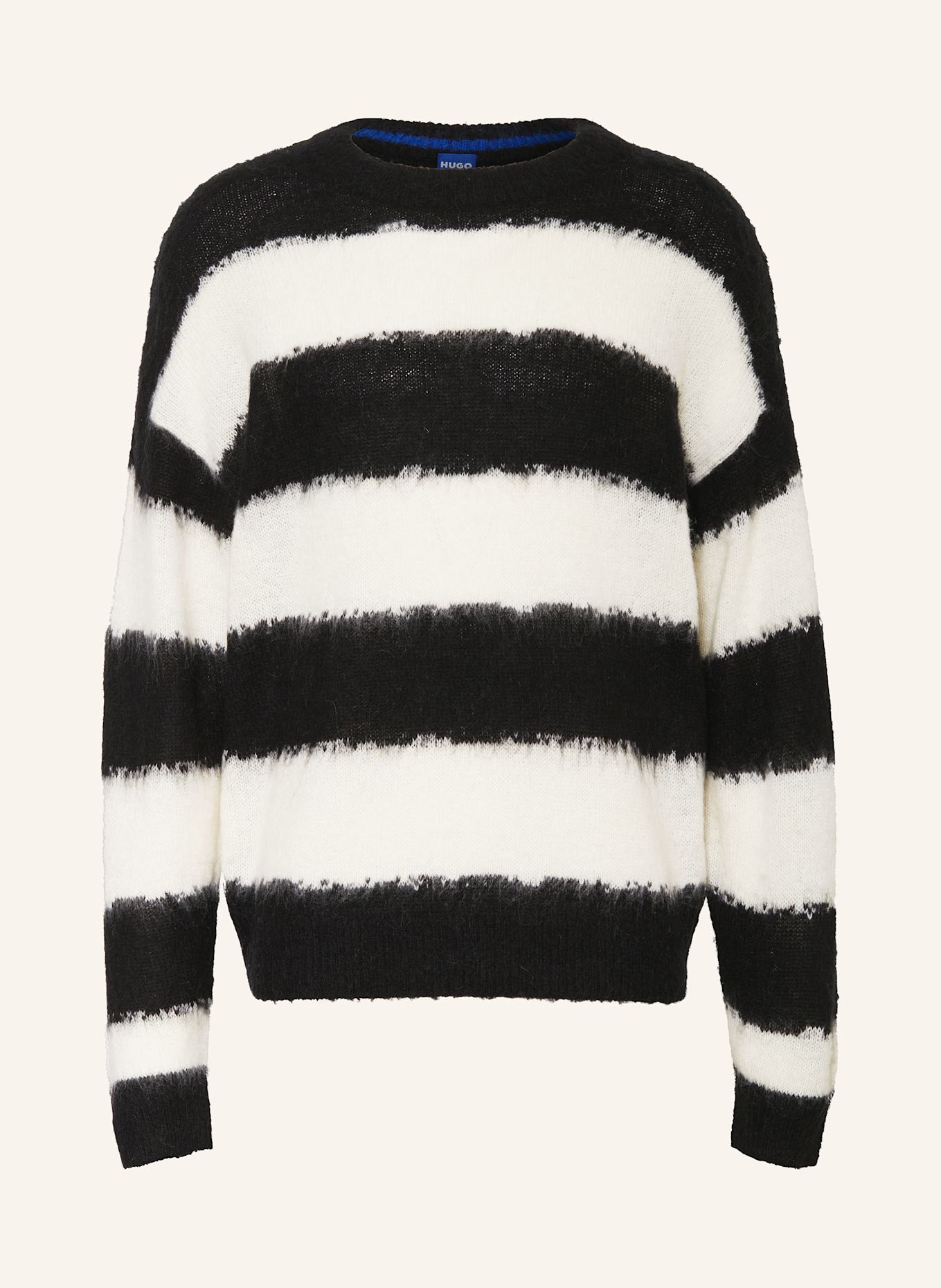 HUGO Sweter SOMI: CZARNY / ECRU