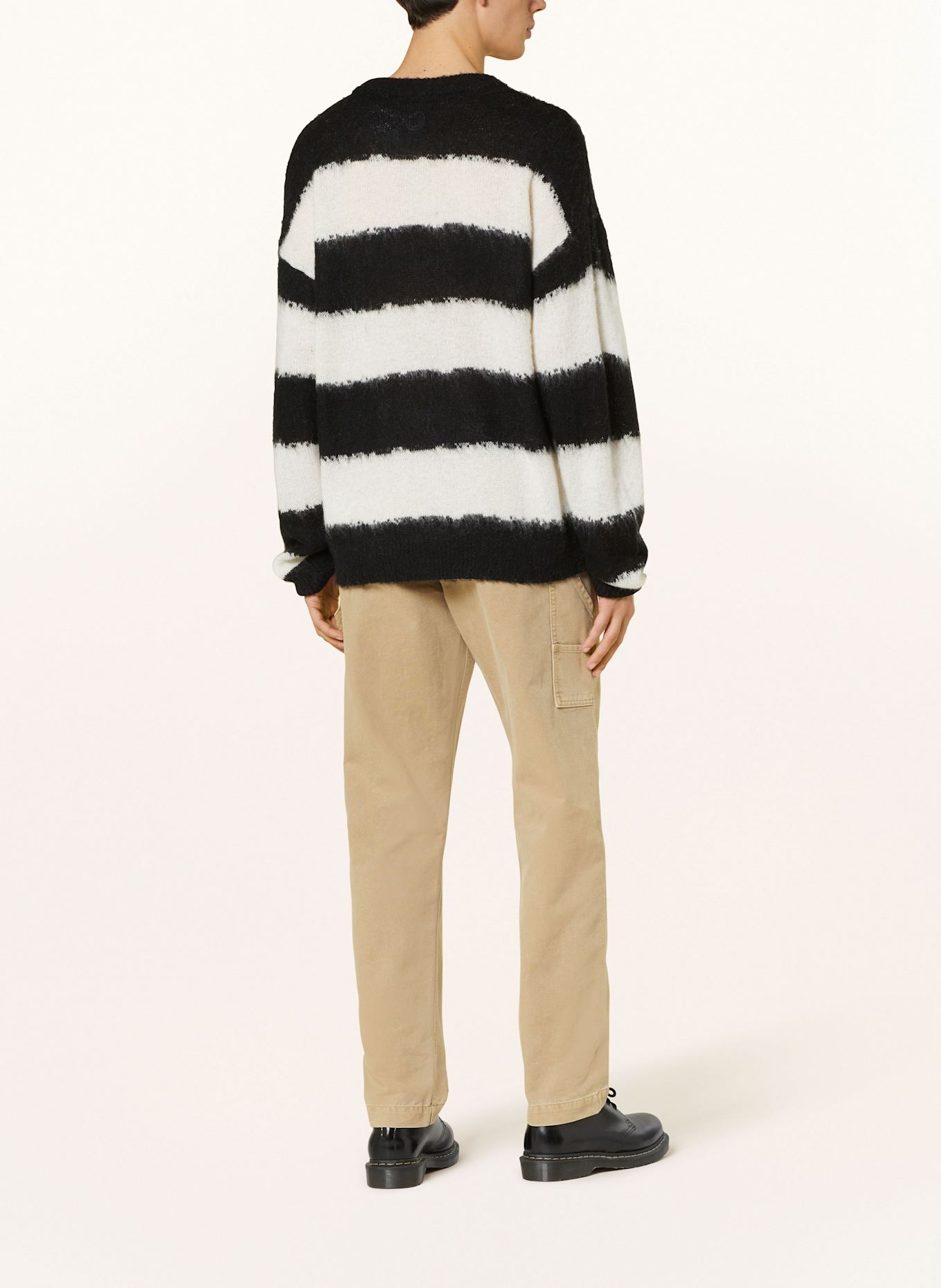 HUGO Sweter SOMI: CZARNY / ECRU