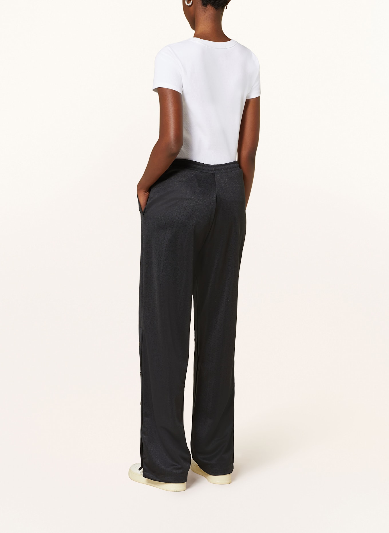 HUGO BLUE Track Pants NICOLE: SCHWARZ