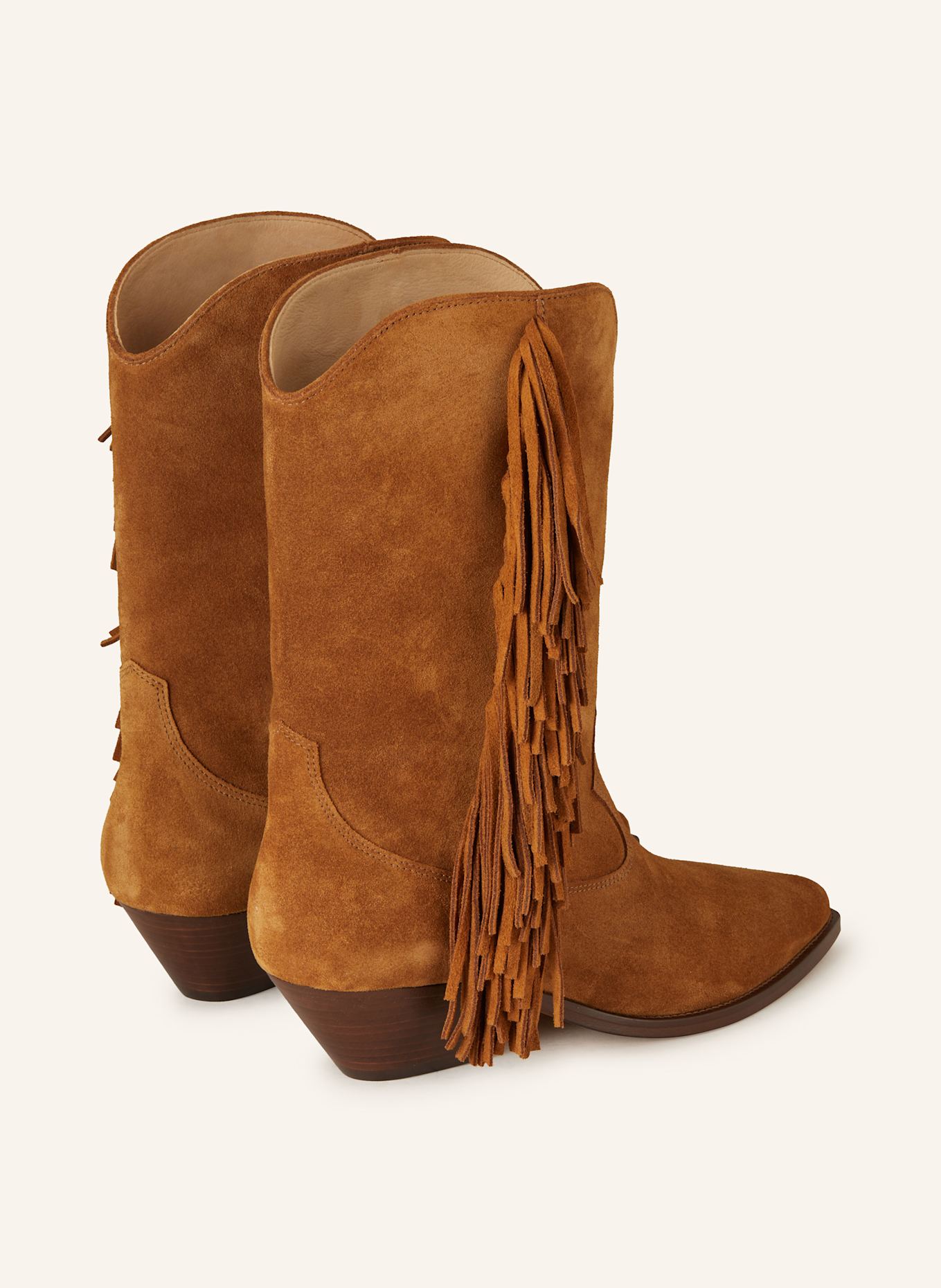 ISABEL MARANT Cowboy Boots DUERTO: COGNAC