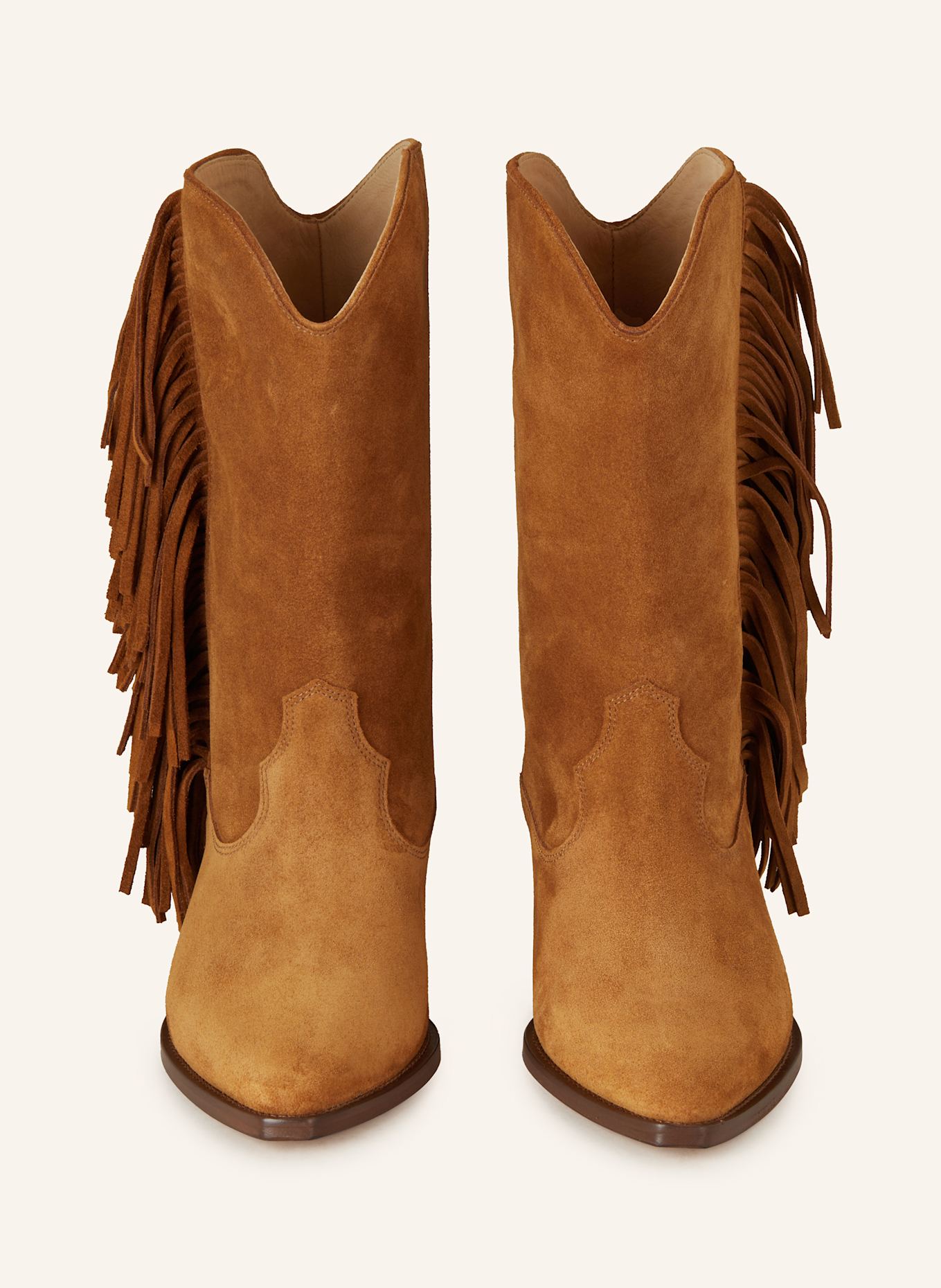ISABEL MARANT Cowboy Boots DUERTO: COGNAC