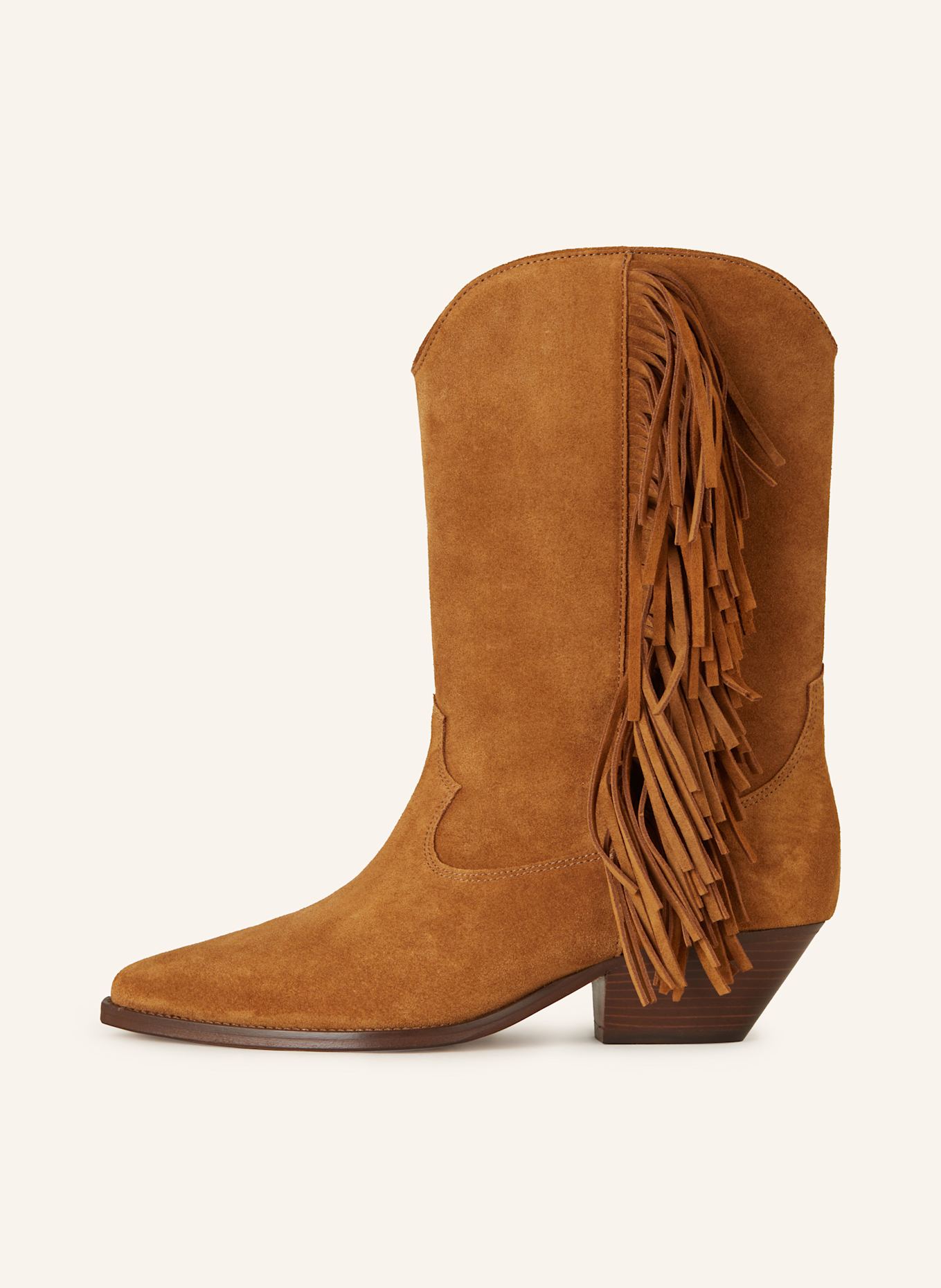 ISABEL MARANT Cowboy Boots DUERTO: COGNAC