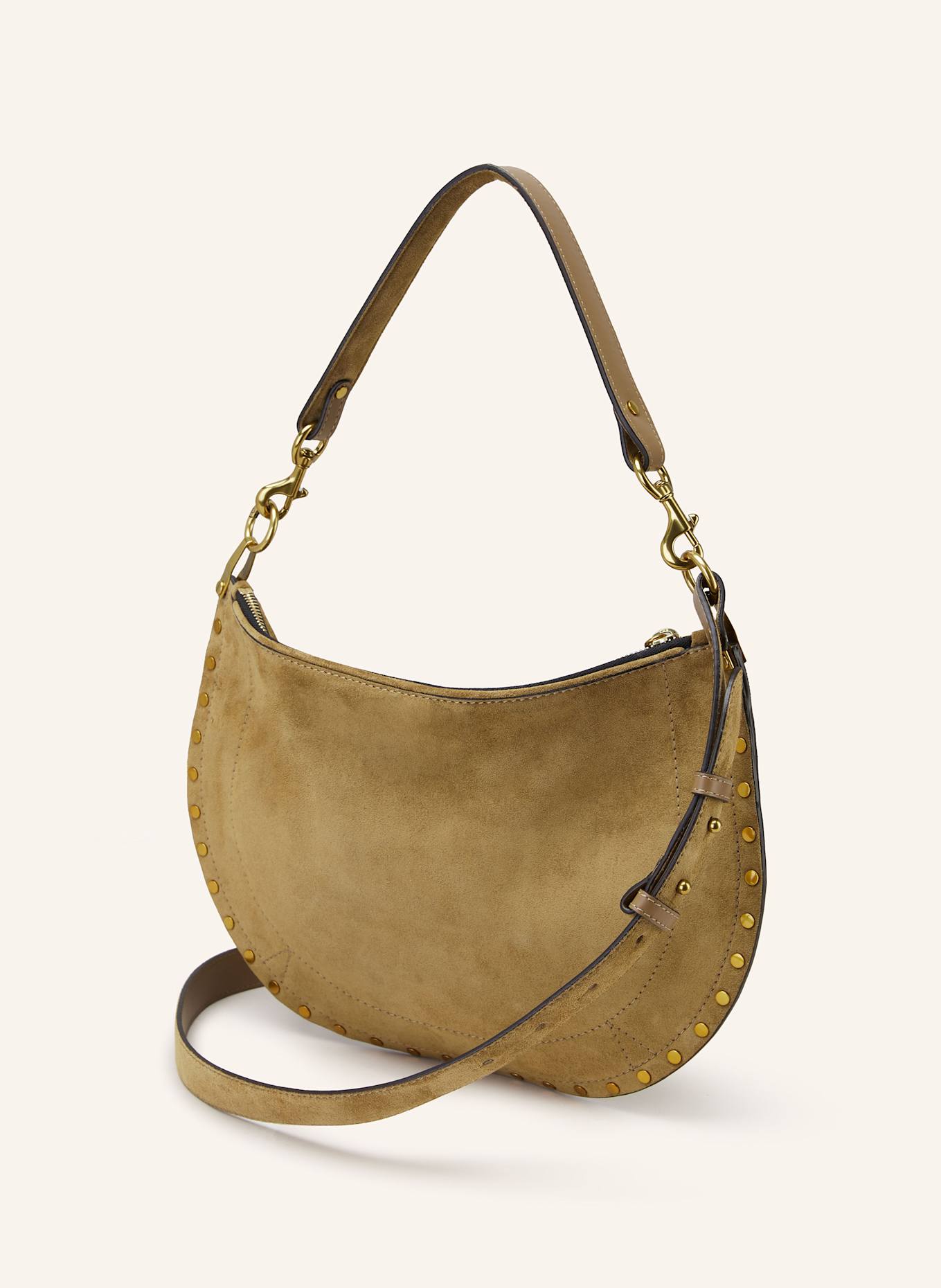 ISABEL MARANT Umhängetasche OSKAN mit Nieten, Farbe: TAUPE (Bild 2)