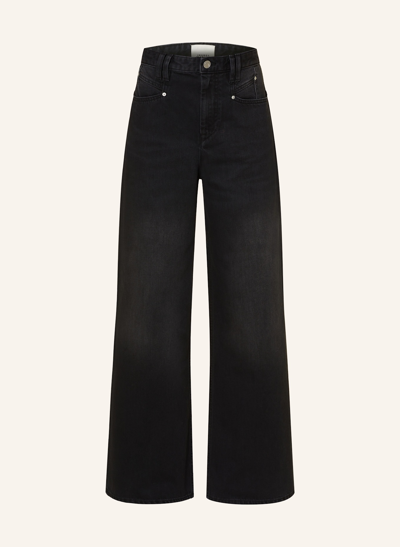 MARANT ÉTOILE Straight jeans Relaxed LEMONY, Farbe: 01BK BLACK (Bild 1)