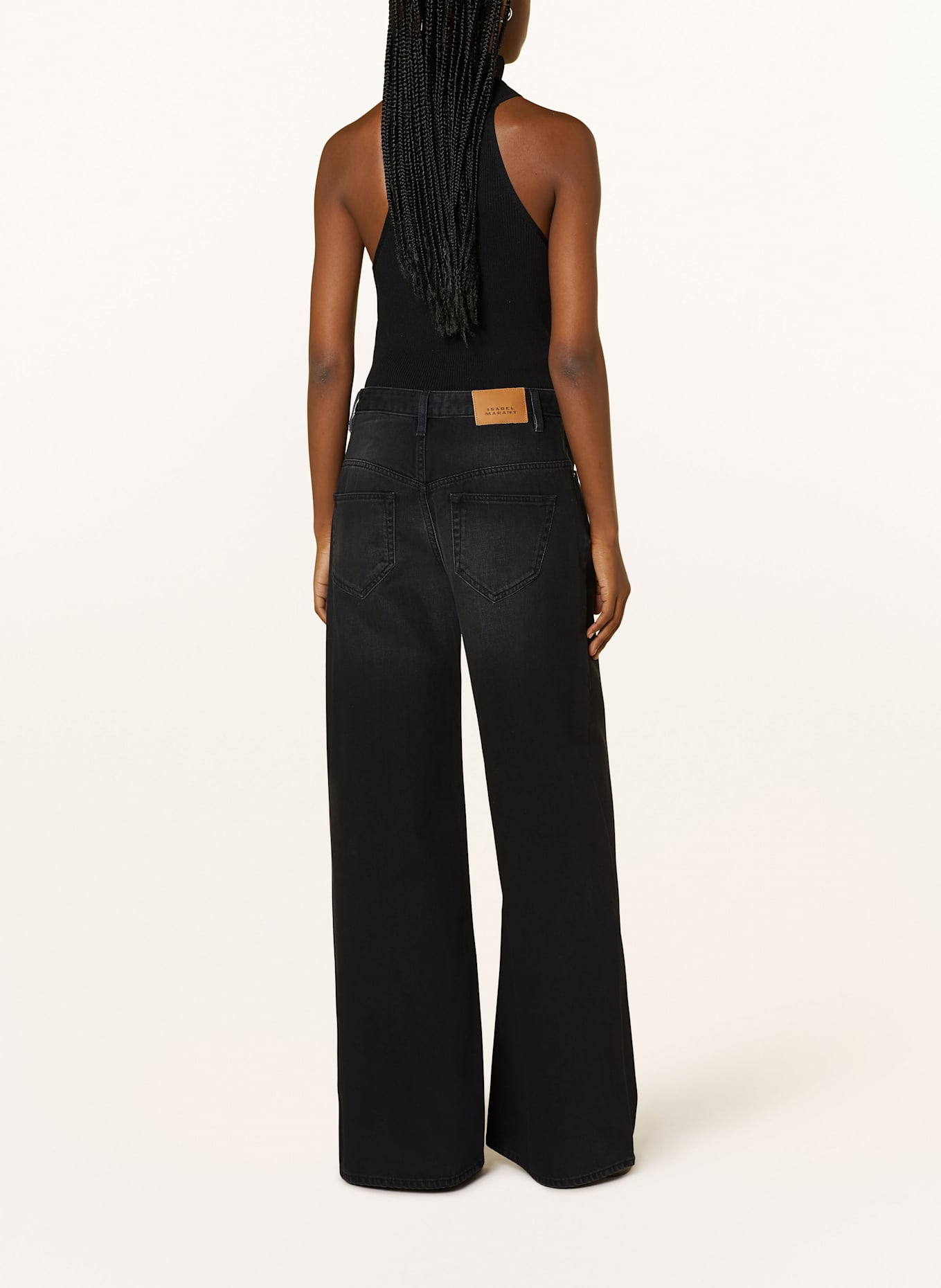 MARANT ÉTOILE Straight jeans Relaxed LEMONY, Farbe: 01BK BLACK (Bild 3)