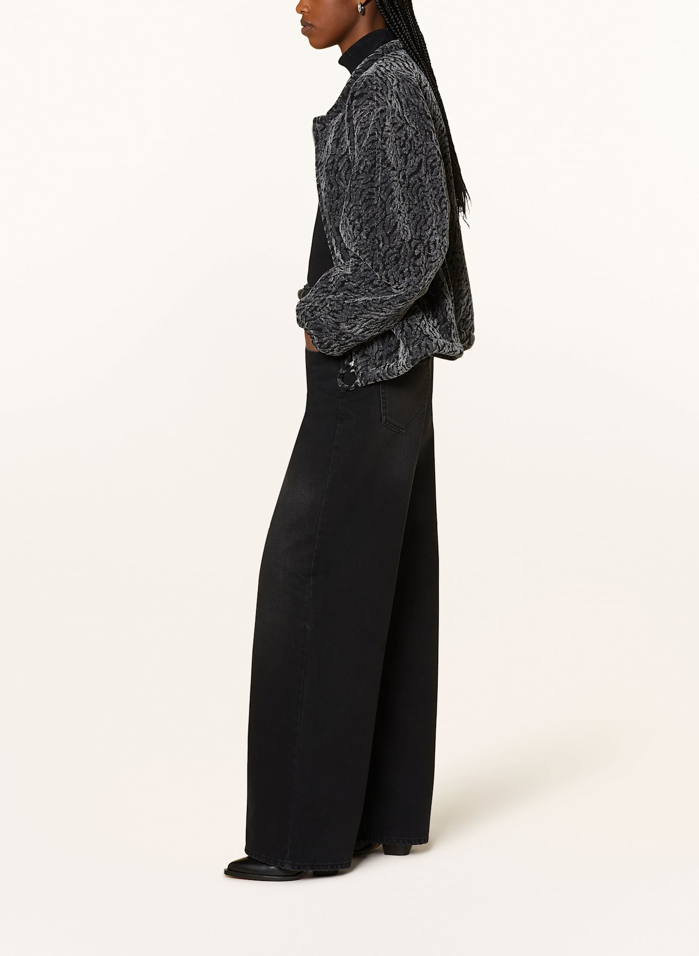 MARANT ÉTOILE Straight jeans Relaxed LEMONY, Farbe: 01BK BLACK (Bild 4)