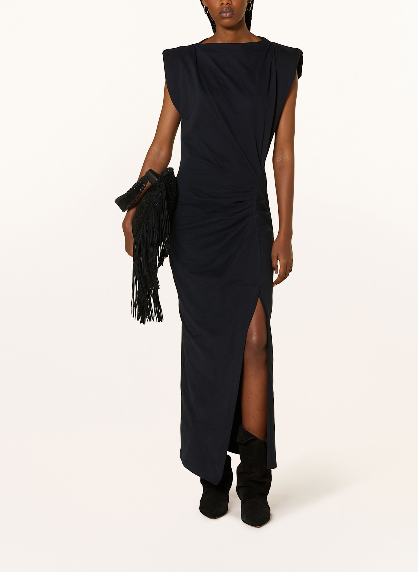 MARANT ÉTOILE Jerseykleid NADELA: SCHWARZ