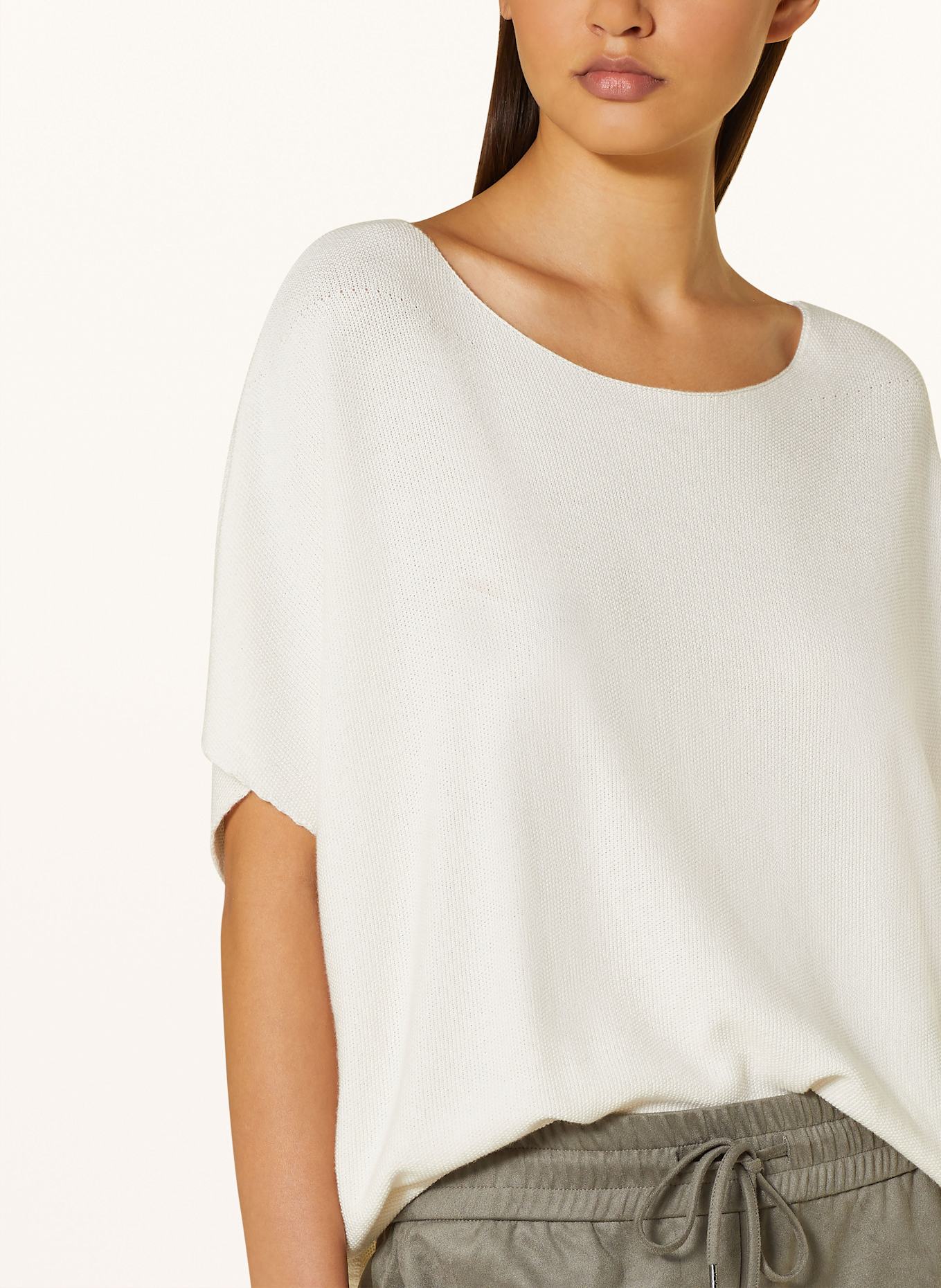 Juvia T-shirt en maille CYNTHIA: ÉCRU