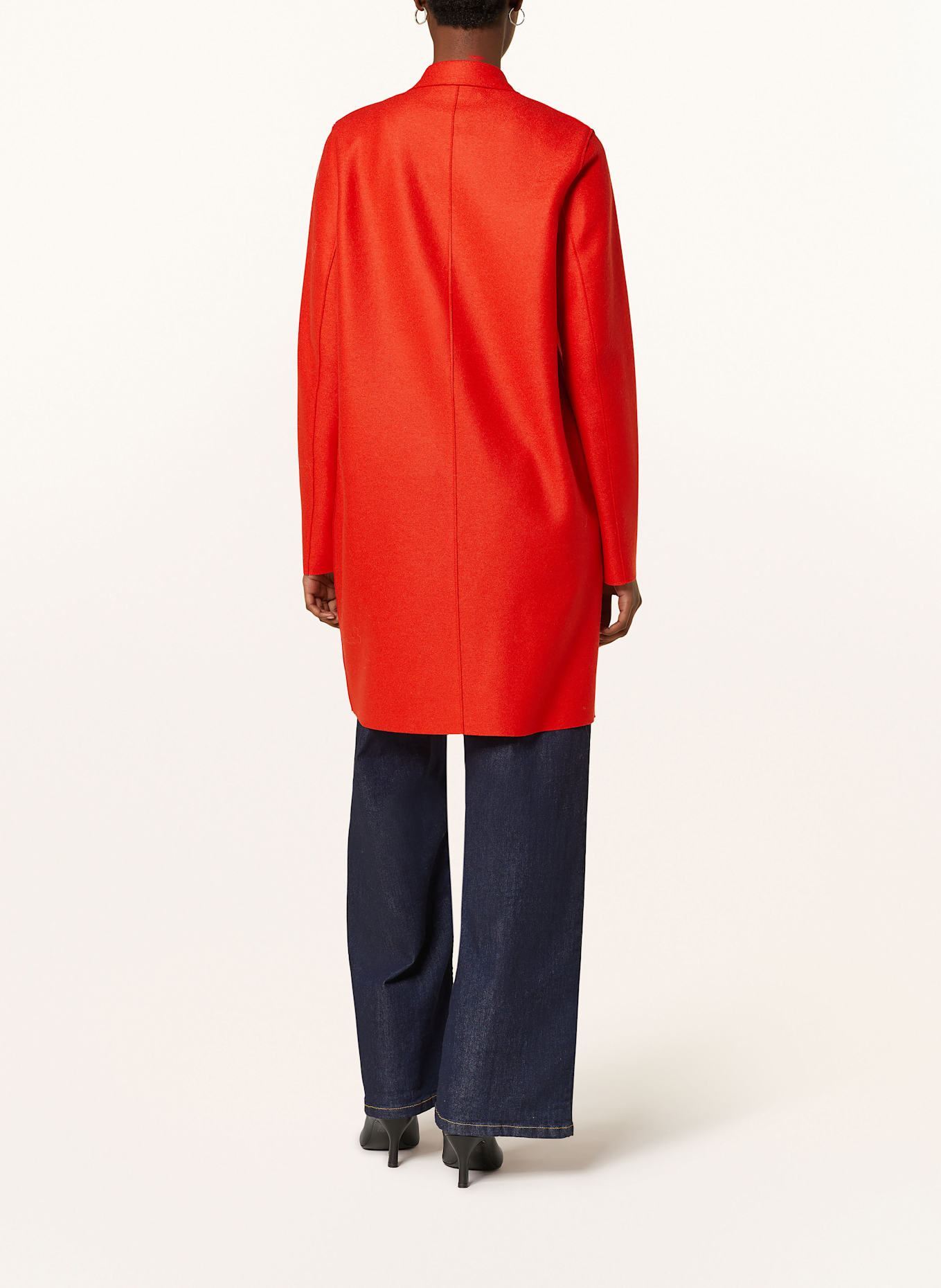 HARRIS WHARF LONDON Wollmantel : ORANGE