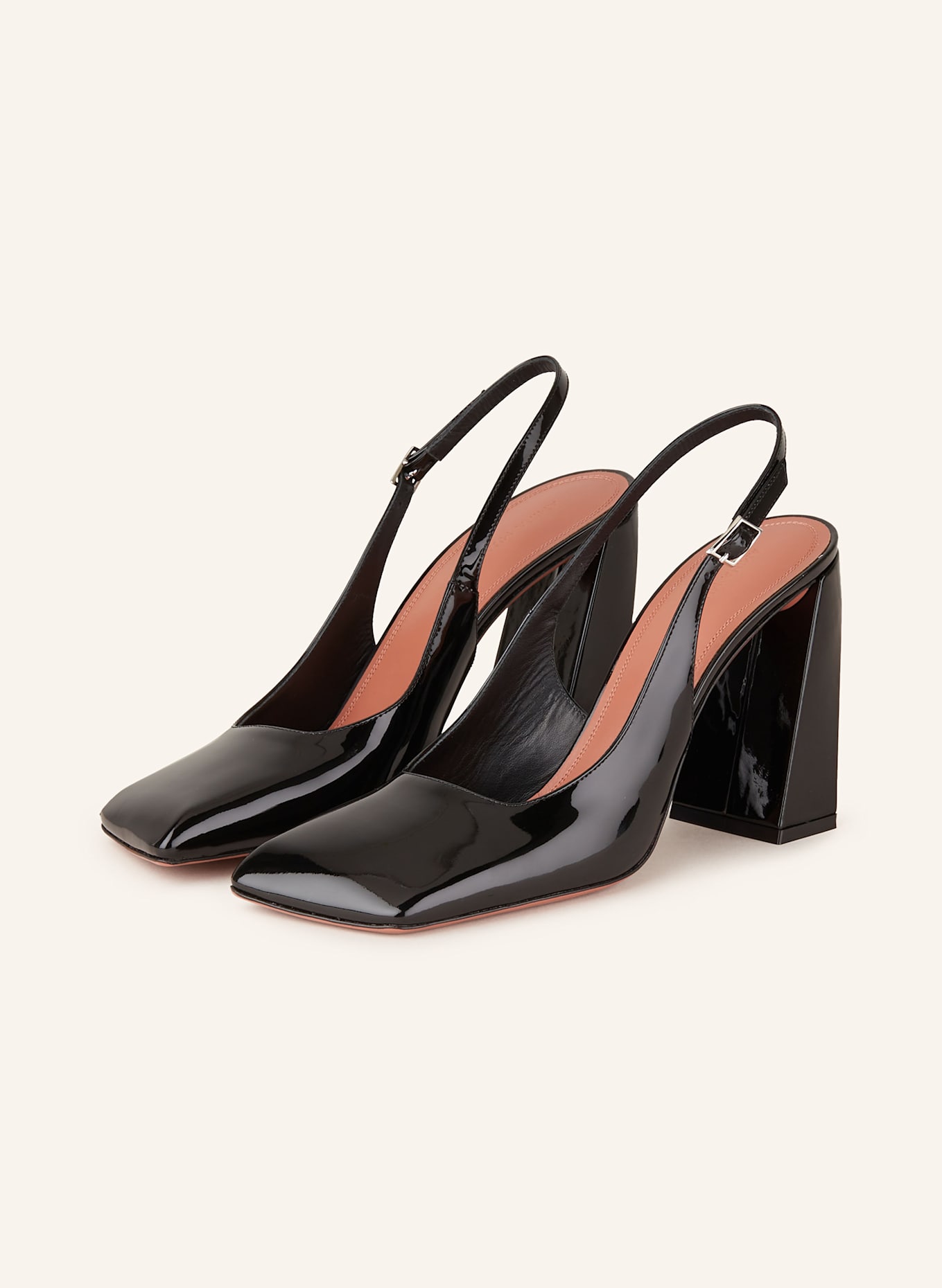AMINA MUADDI Slingpumps CHARLOTTE: SCHWARZ