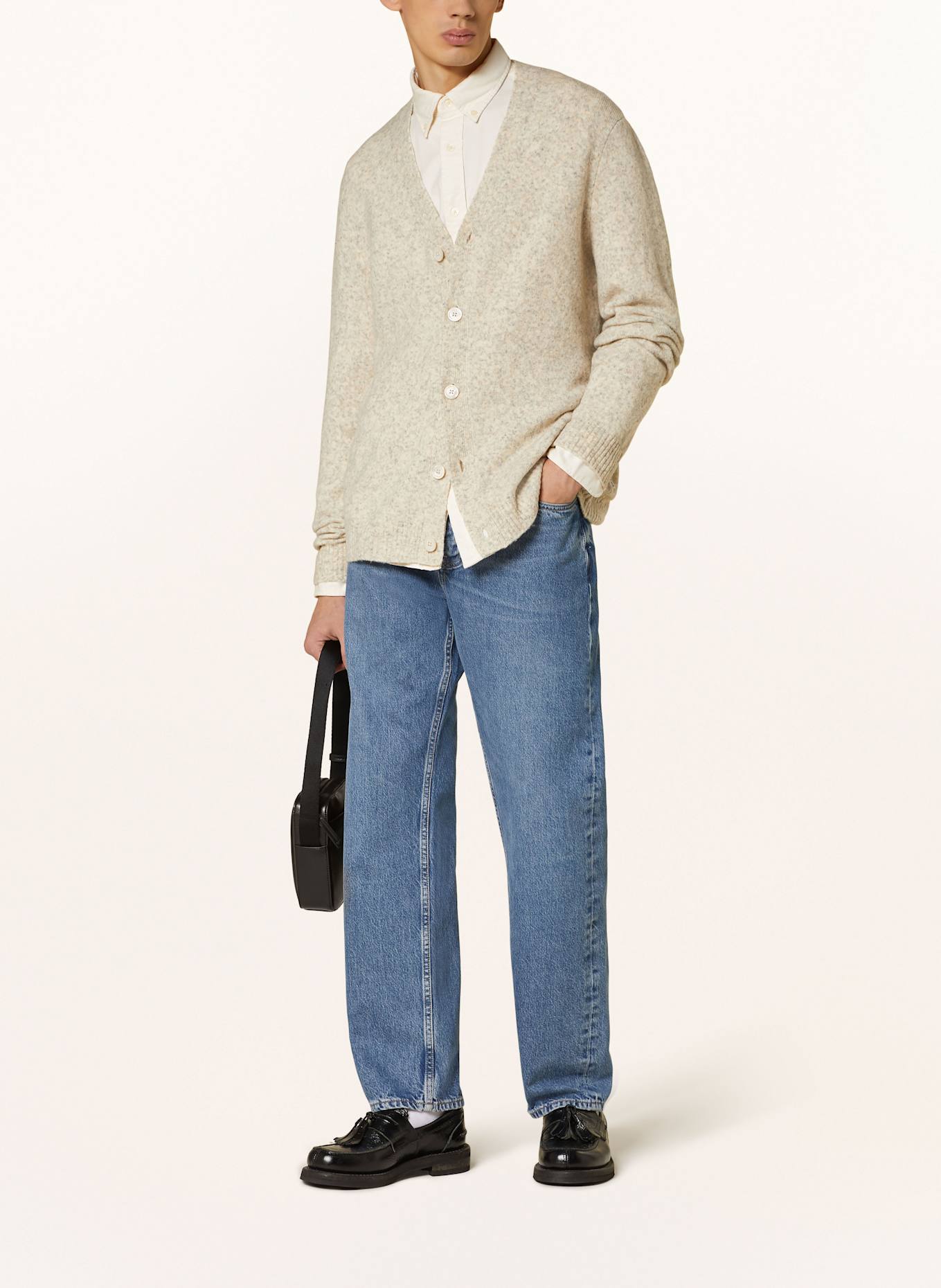 NN.07 JOHN cardigan: CREAM