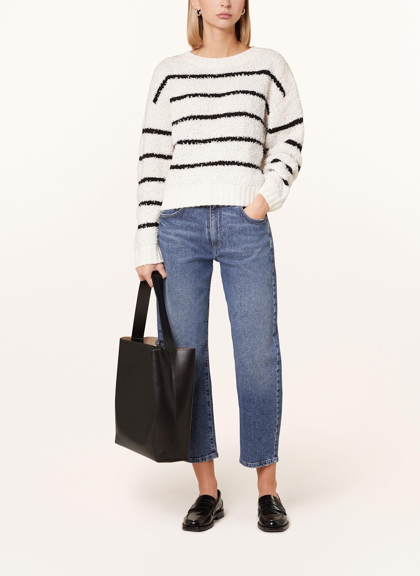 oui Pullover, Farbe: ECRU/ SCHWARZ (Bild 2)