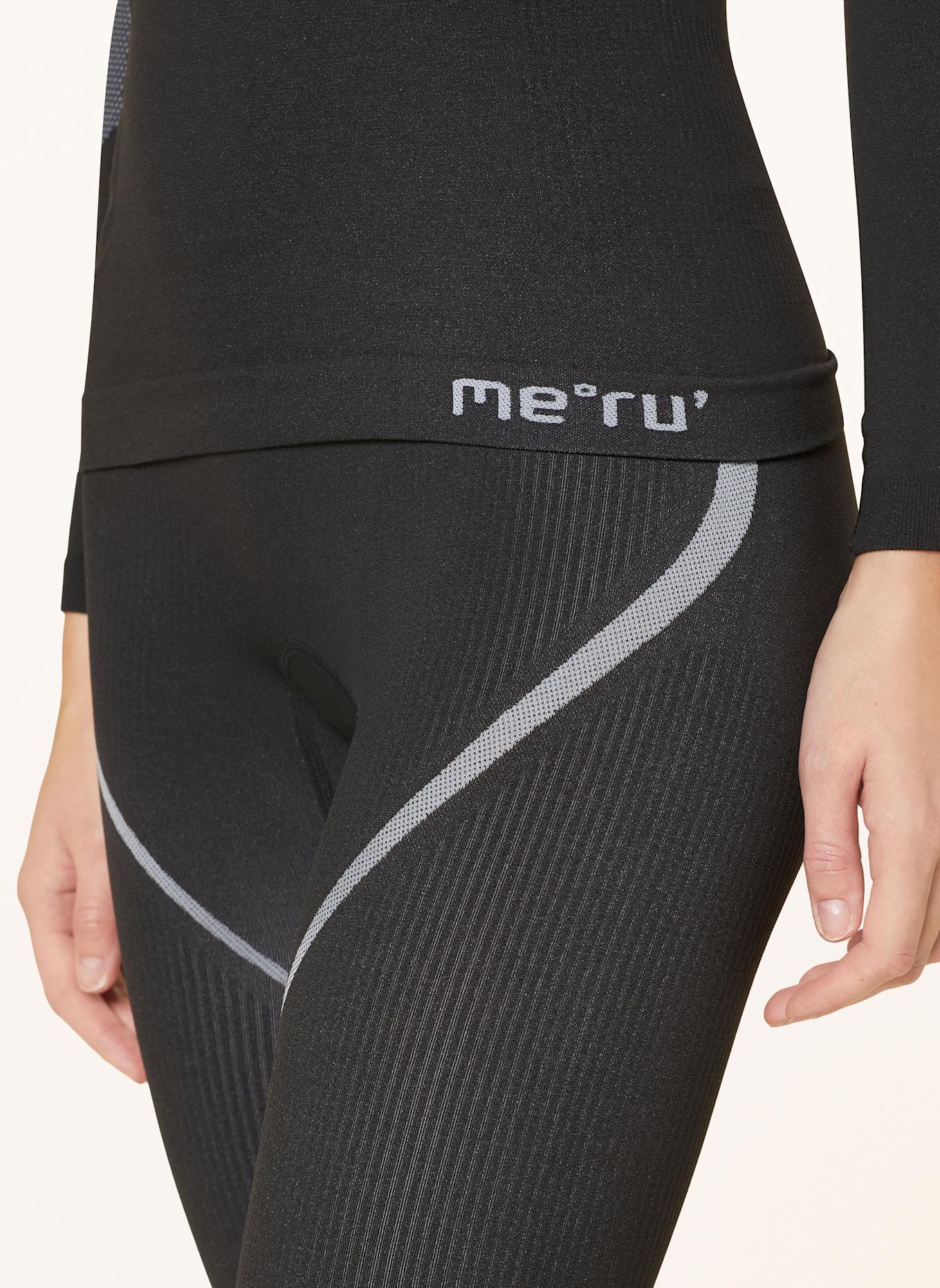 me°ru' Funktionswäsche-Set EKWOK: SCHWARZ / GRAU