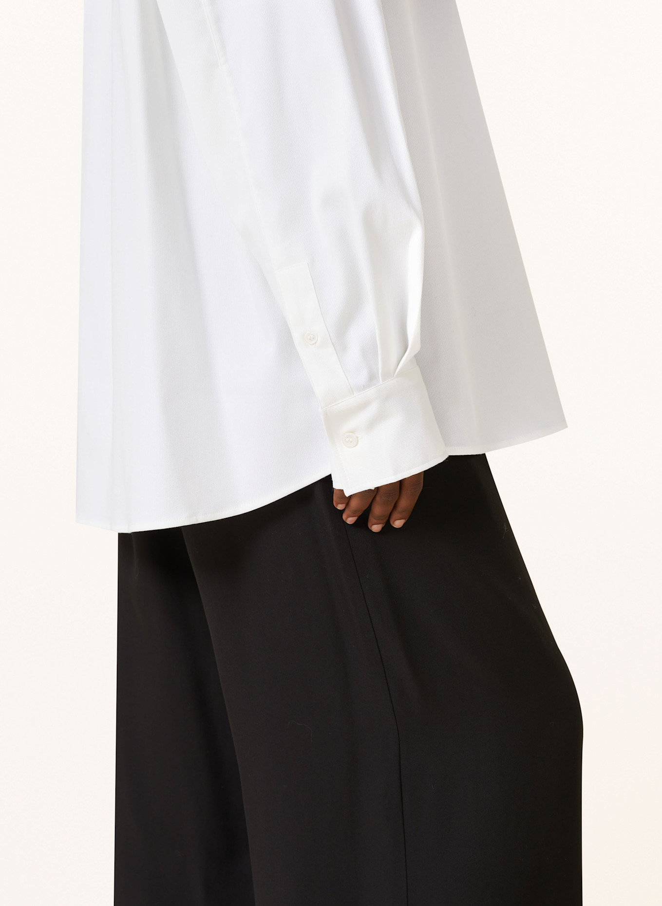 black palms Hemdbluse ABEL: CREME