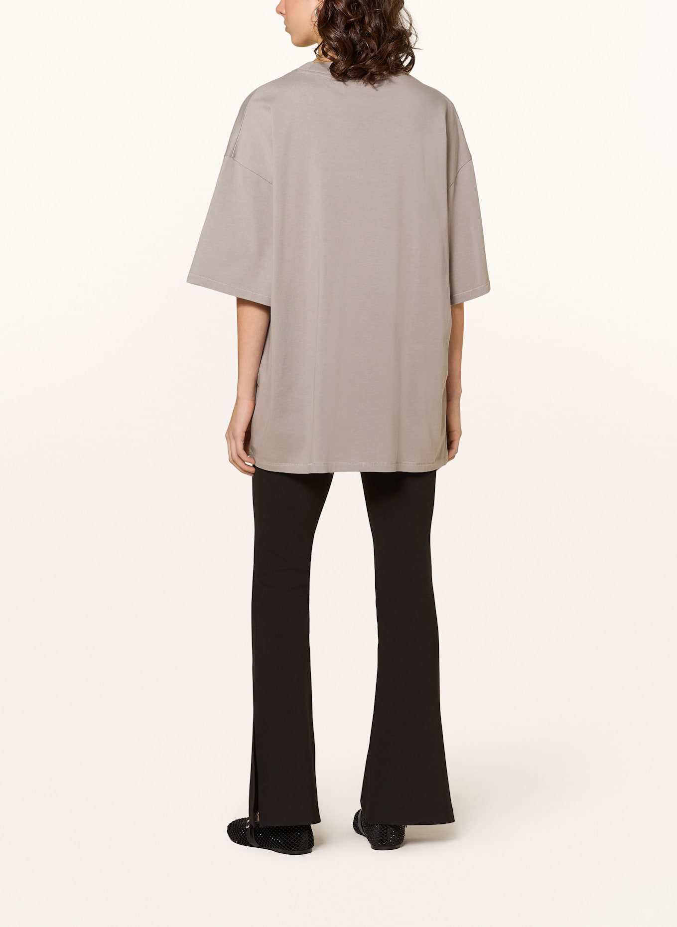 black palms T-Shirt: HELLGRAU