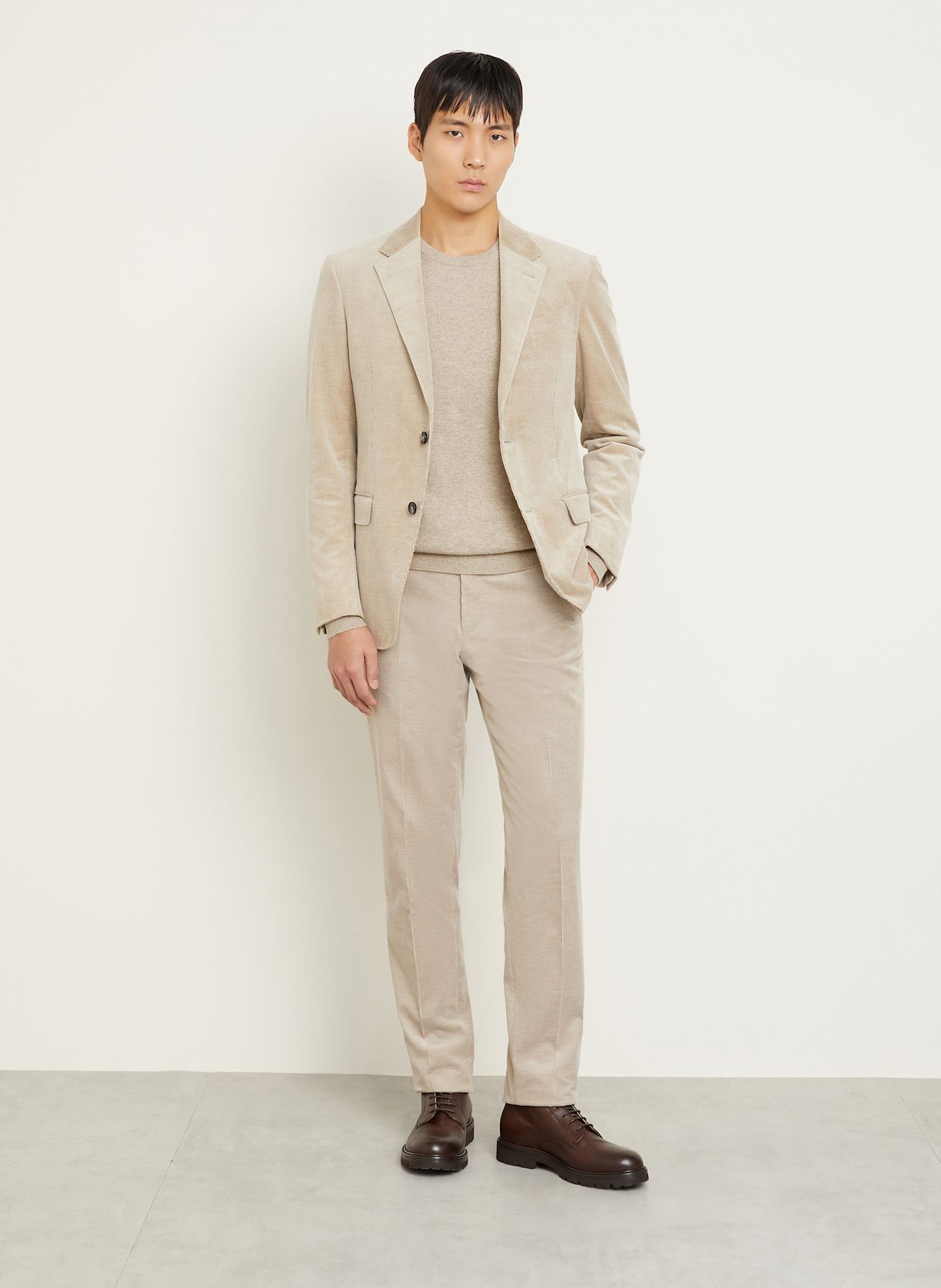 ZEGNA Cashmere sweater: BEIGE
