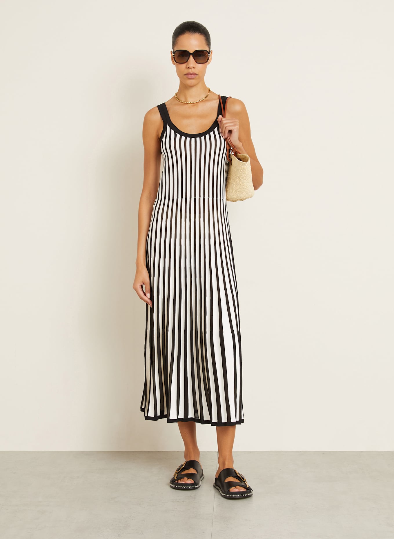 ZIMMERMANN Strandkleid WYLIE: SCHWARZ/ ECRU (Bild 2)
