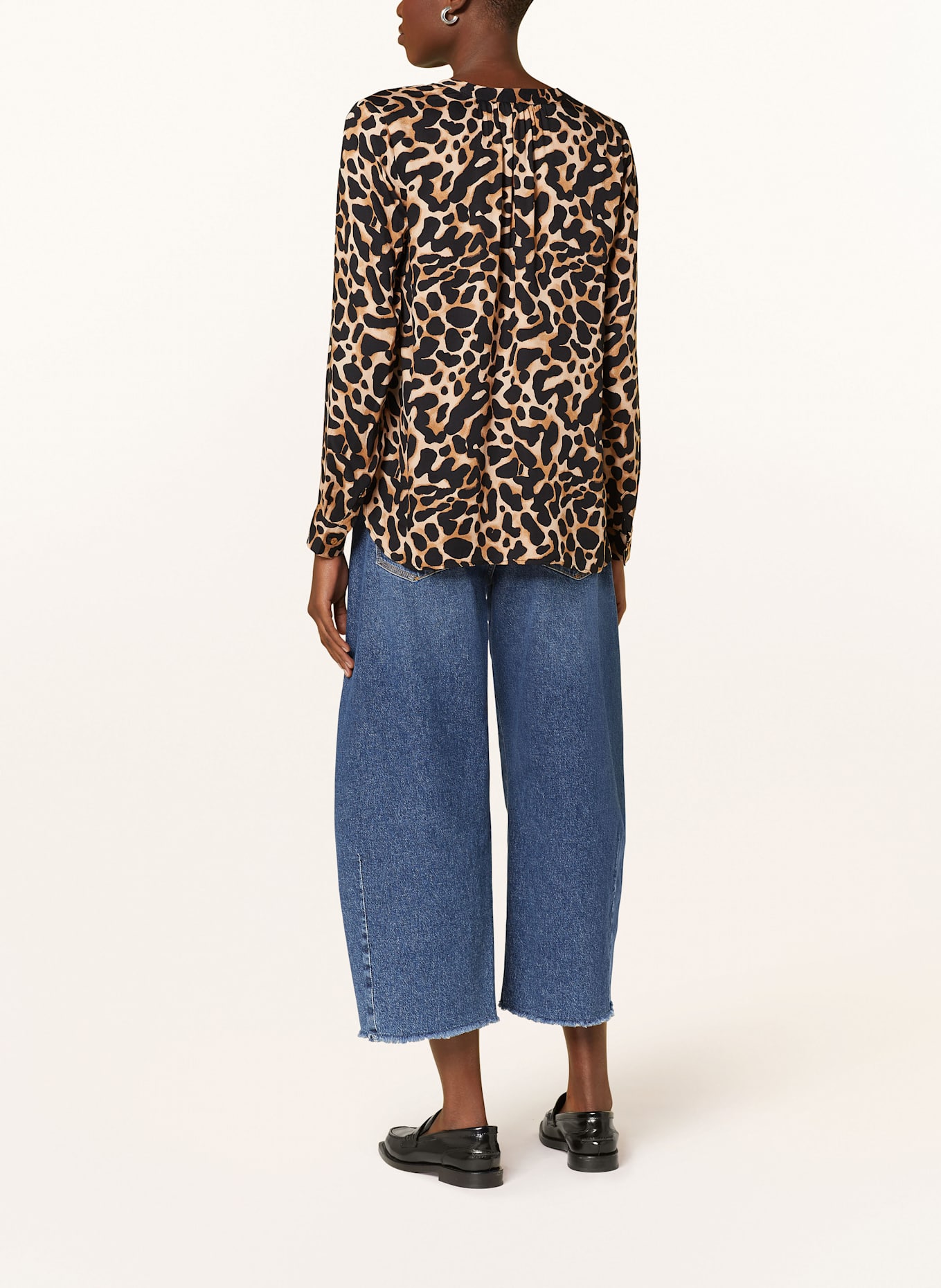 Smith & Soul NEW VINCE blouse shirt: BLACK / BROWN / NUDE