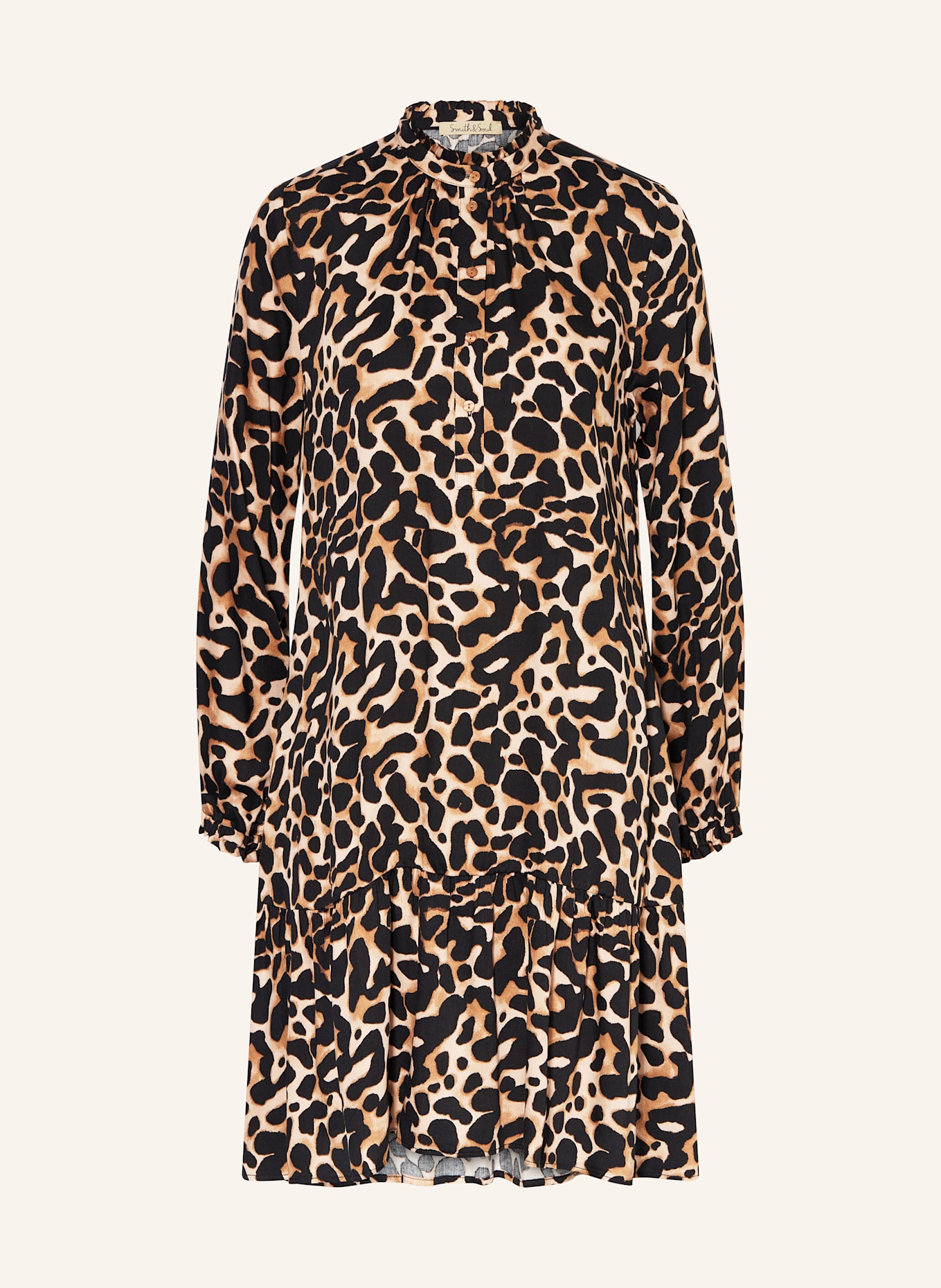 Smith & Soul Kleid, Farbe: BRAUN/ SCHWARZ (Bild 1)