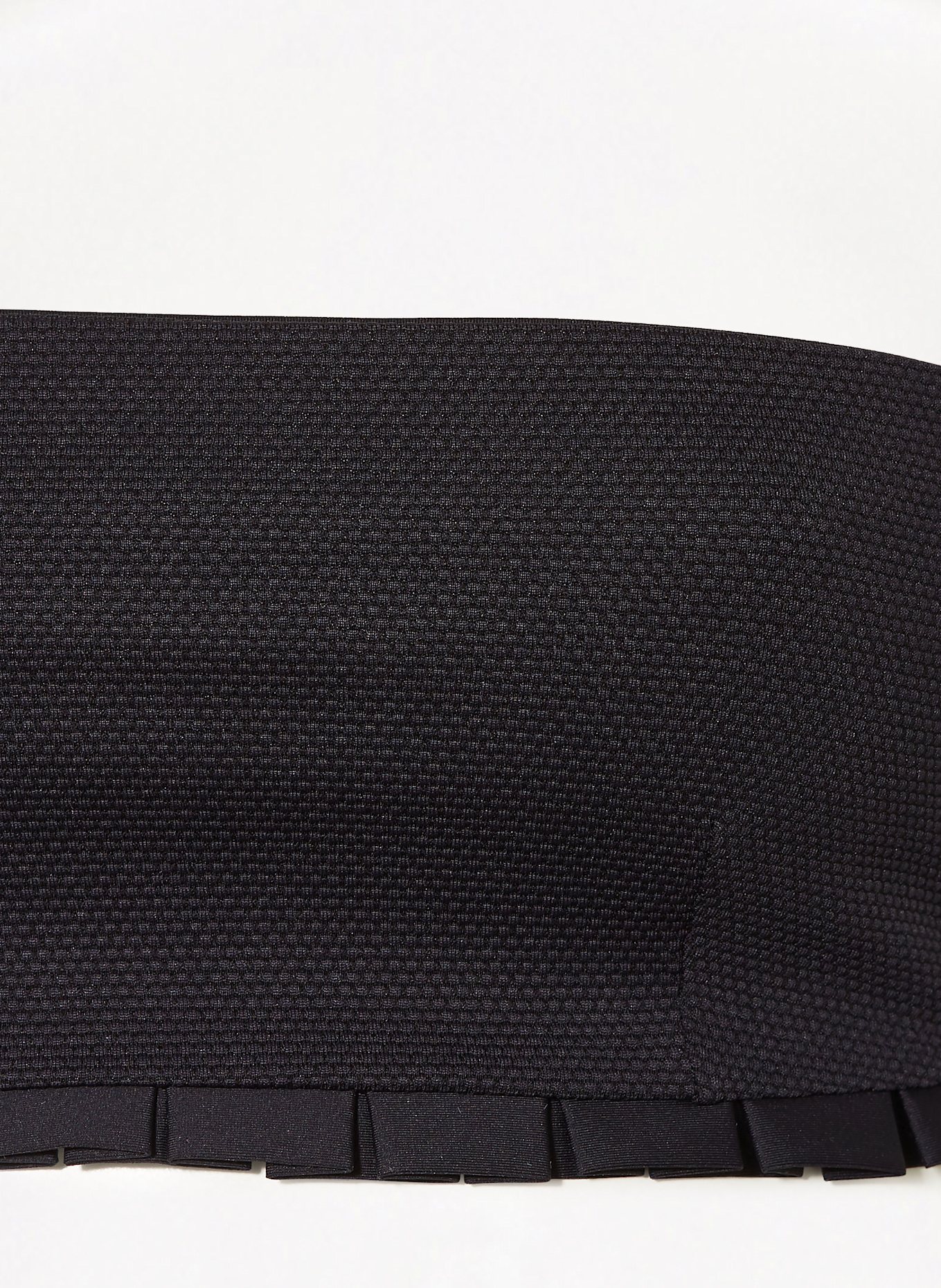 MYMARINI Bandeau-Bikini-Top TOP NO. 2 mit UV-Schutz 50+: SCHWARZ