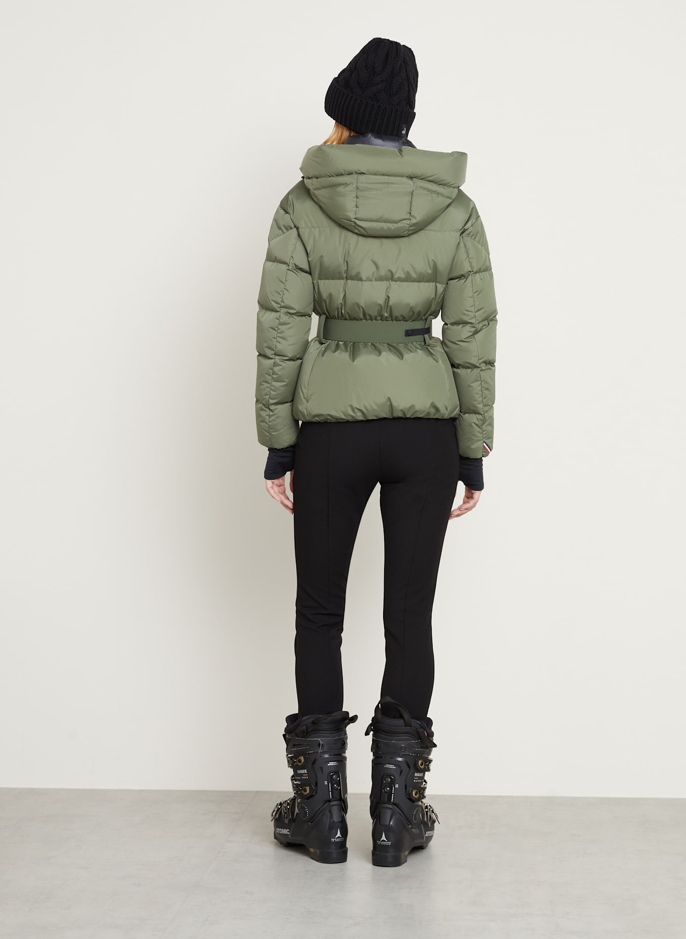 MONCLER GRENOBLE Down ski jacket BOUQUETIN in olive