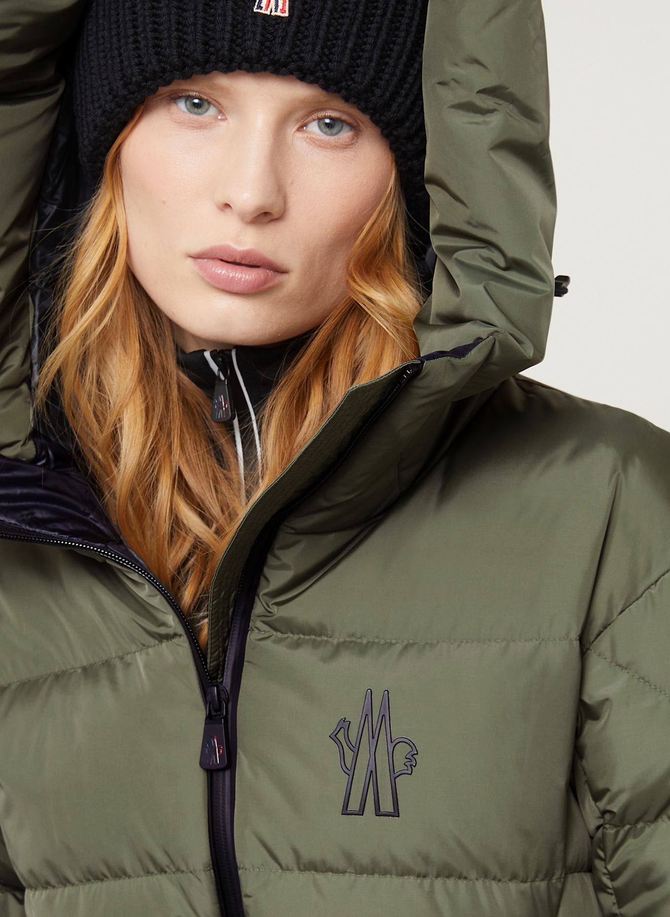 Moncler olive jacket cheap