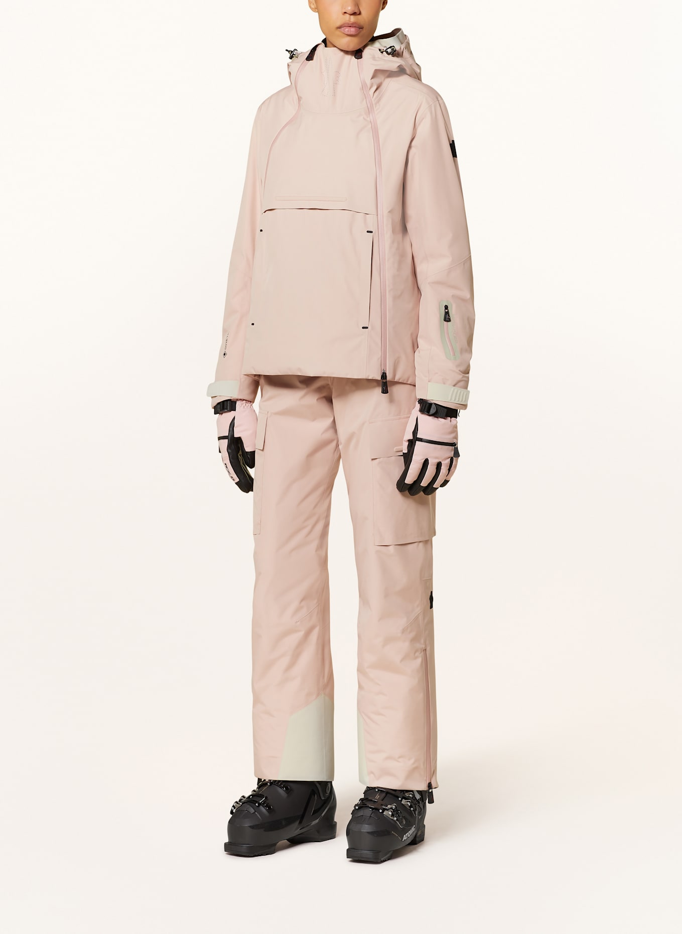 MONCLER GRENOBLE Skihose: ROSÉ
