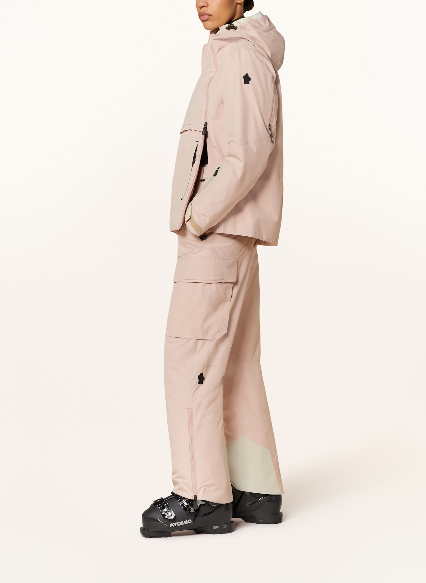 MONCLER GRENOBLE Skihose: ROSÉ