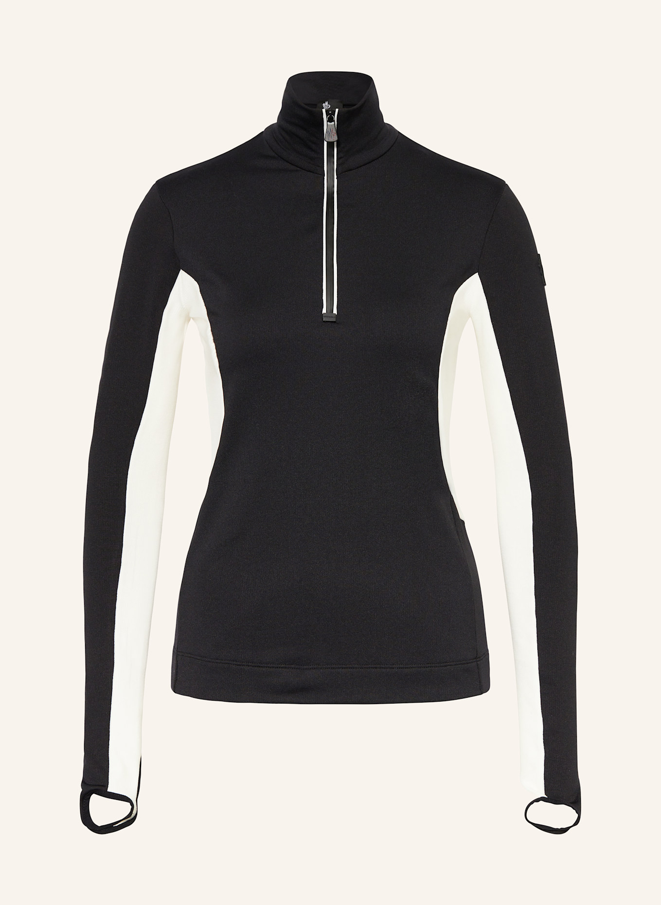 MONCLER GRENOBLE Midlayer: SCHWARZ / WEISS