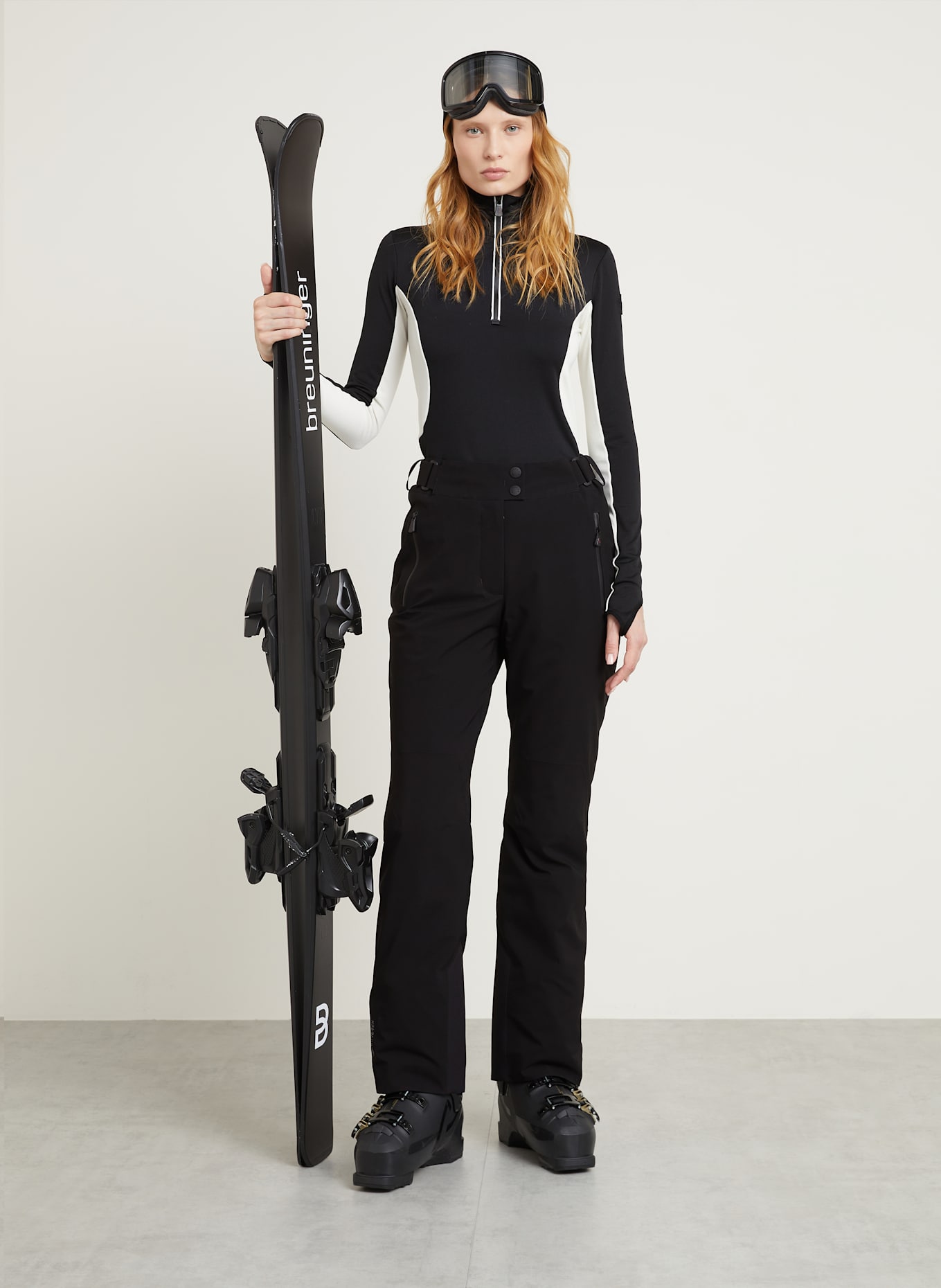 MONCLER GRENOBLE Midlayer: SCHWARZ / WEISS