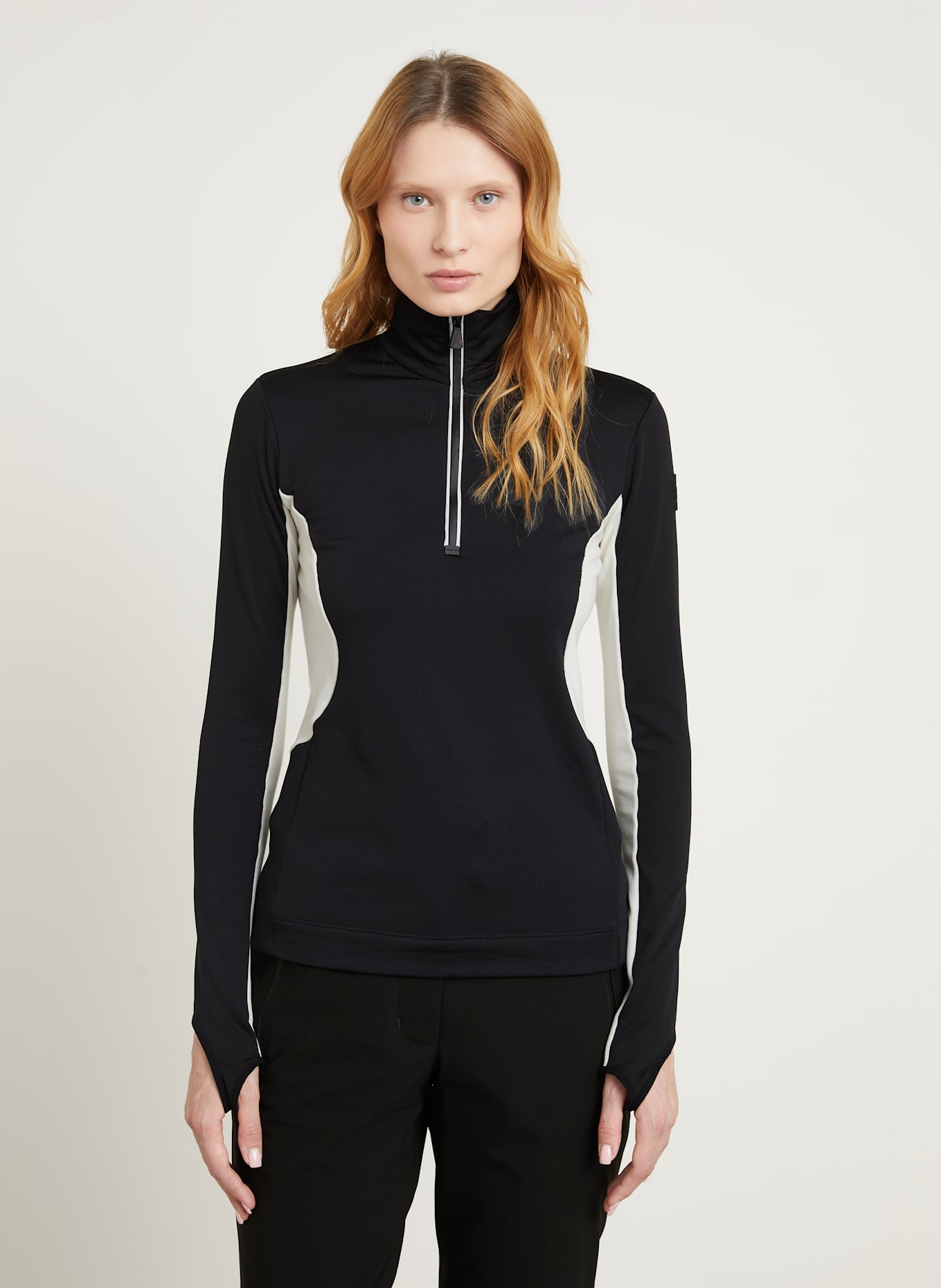 MONCLER GRENOBLE Midlayer: SCHWARZ / WEISS