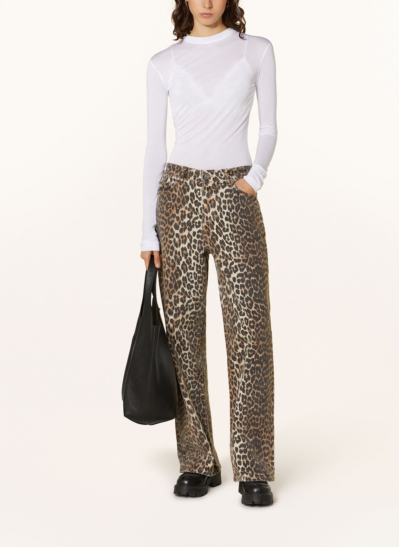 OH APRIL Long sleeve shirt WILLOW: WHITE