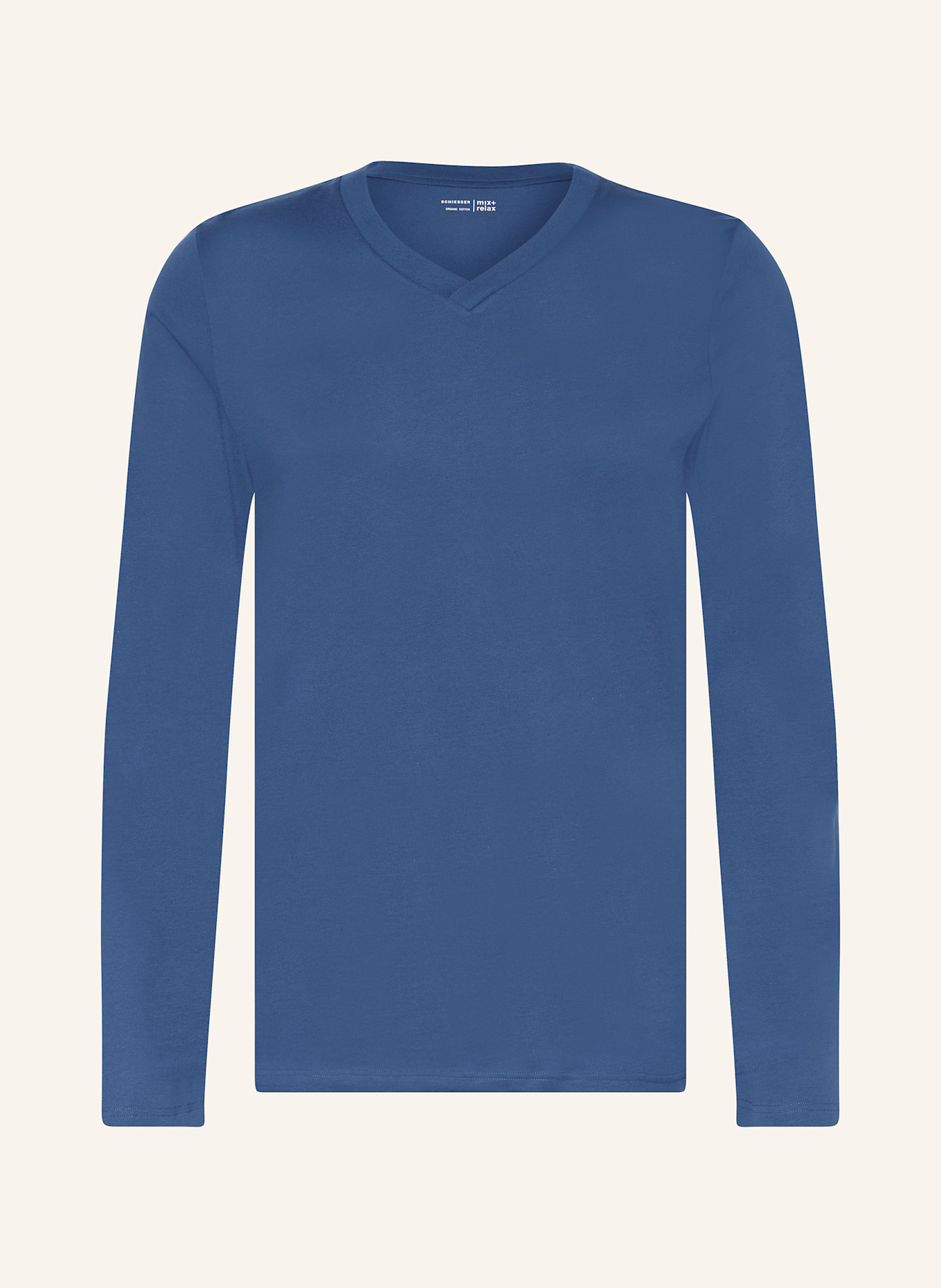 SCHIESSER Schlafshirt MIX+RELAX: DUNKELBLAU
