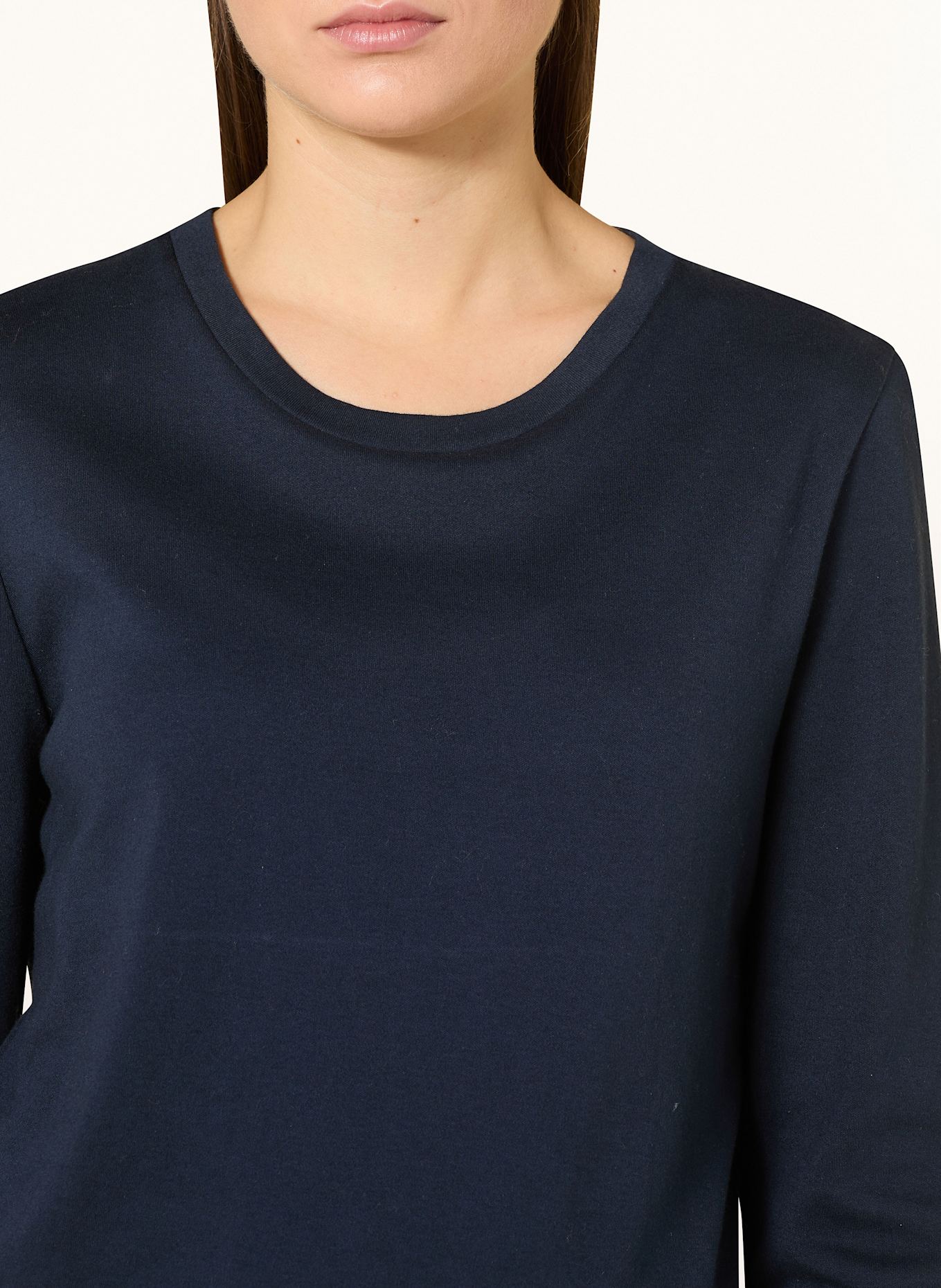 SCHIESSER Pyjama COMFORT INTERLOCK: BLEU FONCÉ / LILAS FONCÉ / ROSÉ