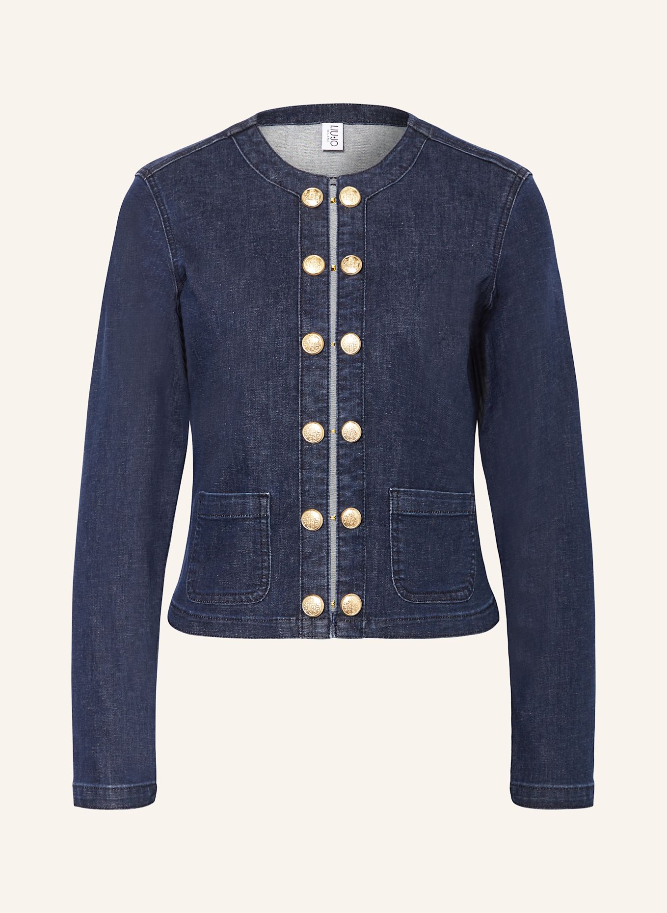 LIU JO Denim jacket: 78816 Den.Blue Hollister v neck t-shirt 3-pack in multi