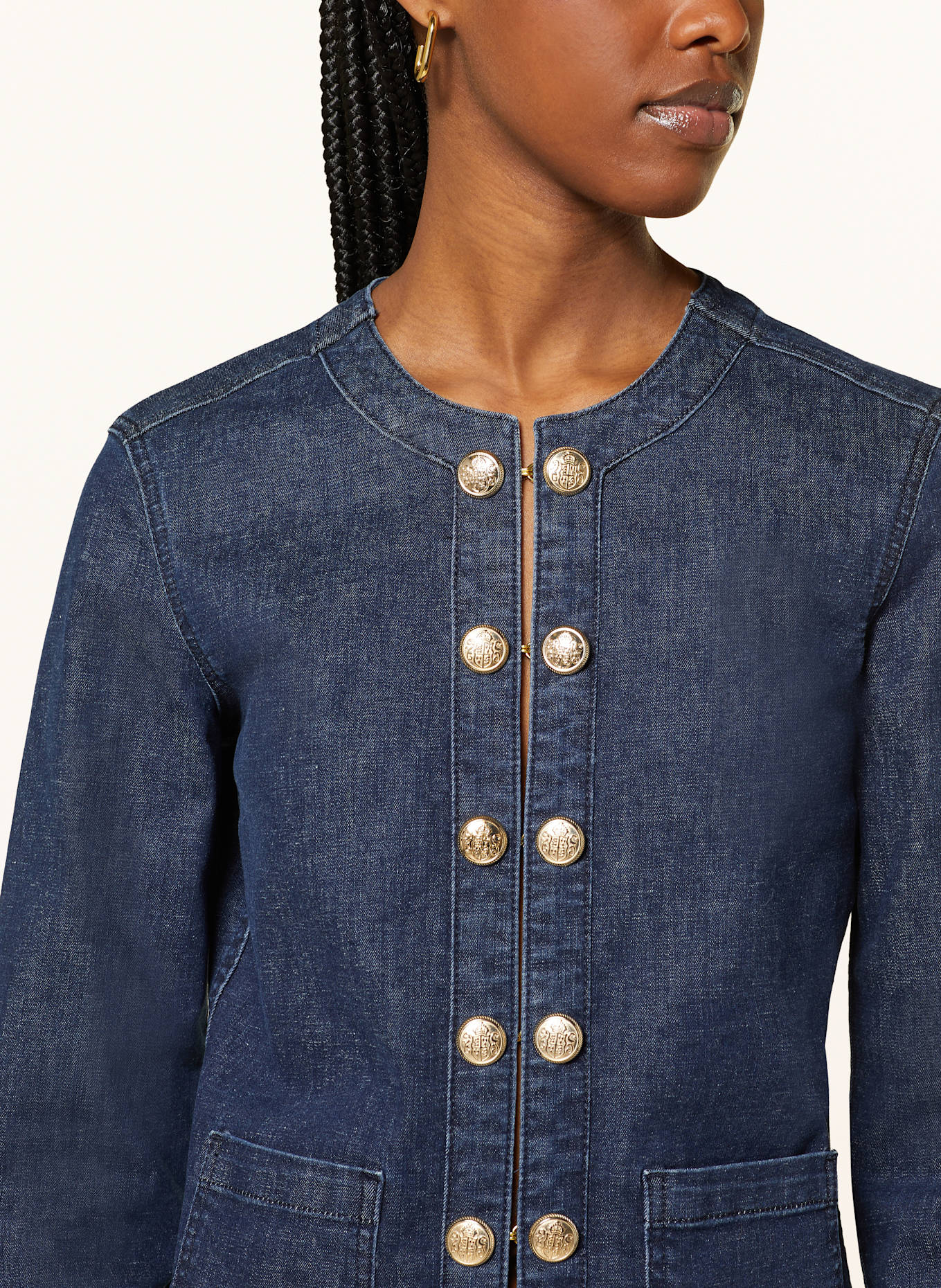 LIU JO Denim jacket: 78816 Den.Blue Hollister v neck t-shirt 3-pack in multi