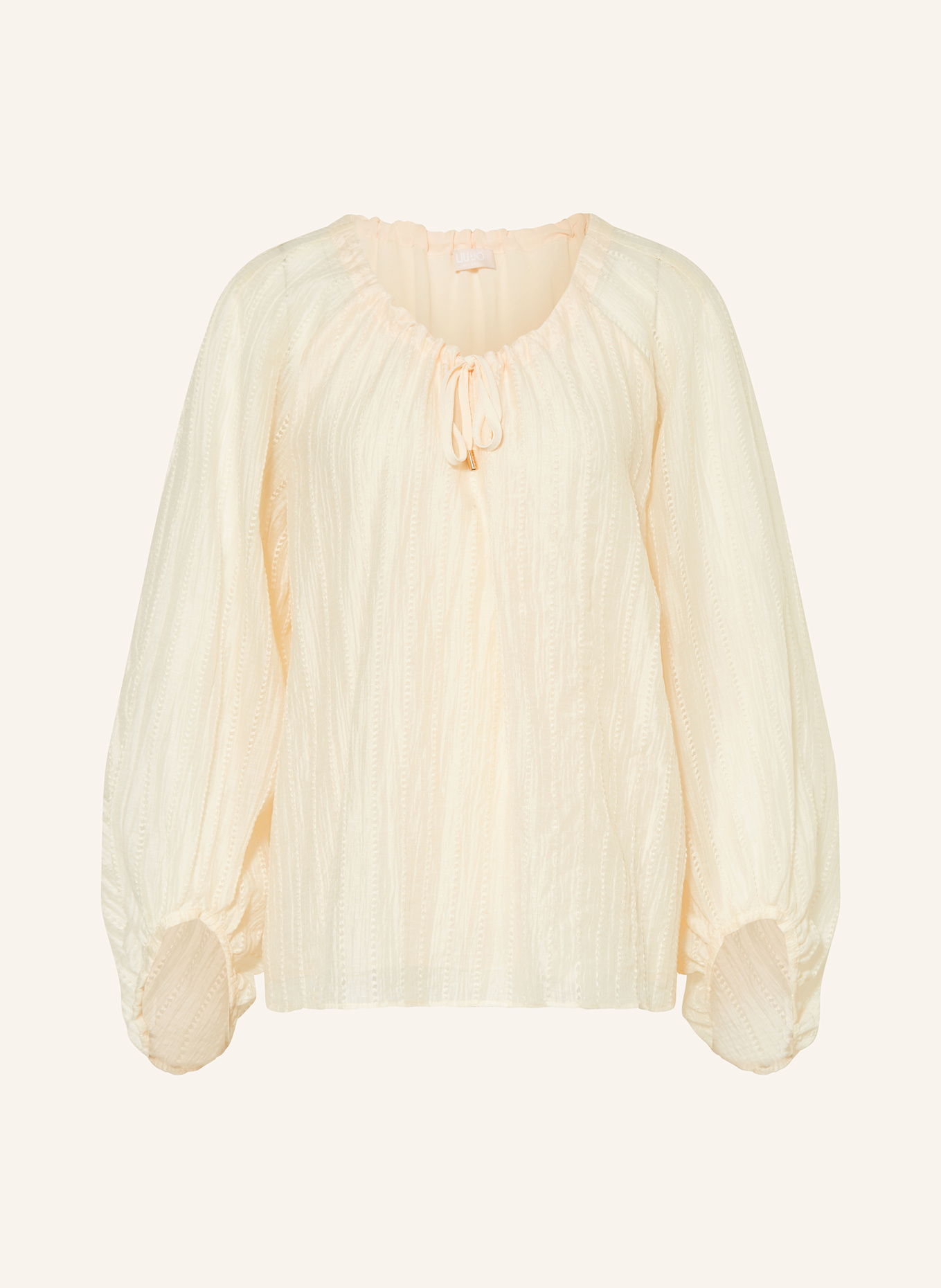 LIU JO Shirt blouse: ECRU
