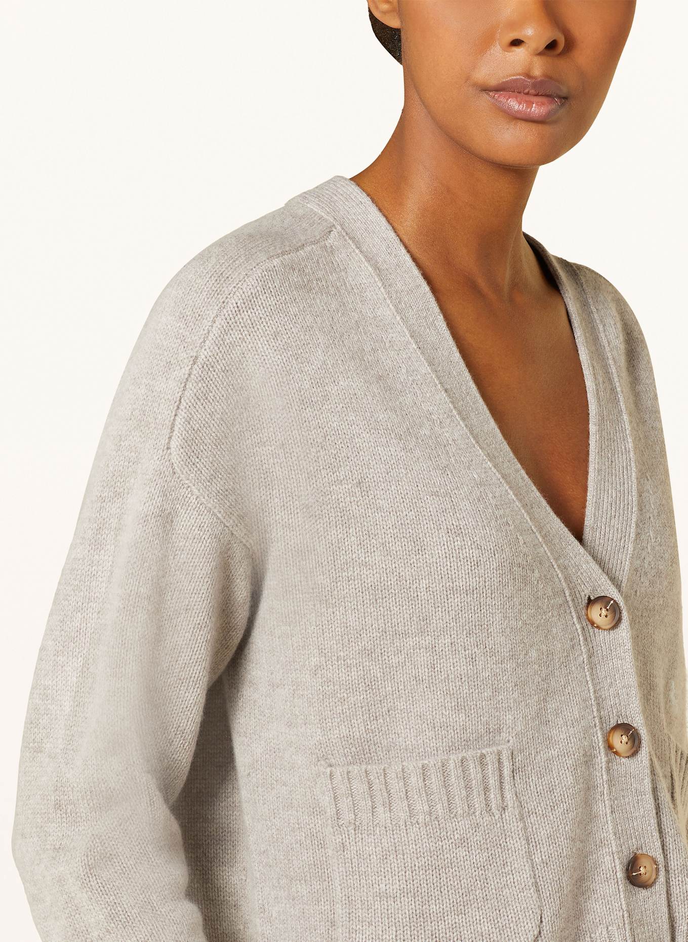 Bakaree Kardigan CORTINA: JASNOCZARY