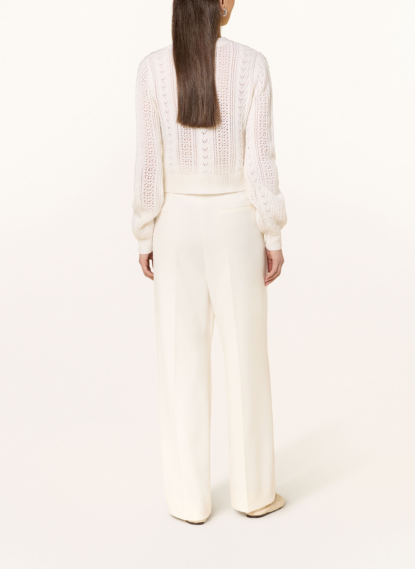 Johann & Johanna Sweter rozpinany: BIAŁY