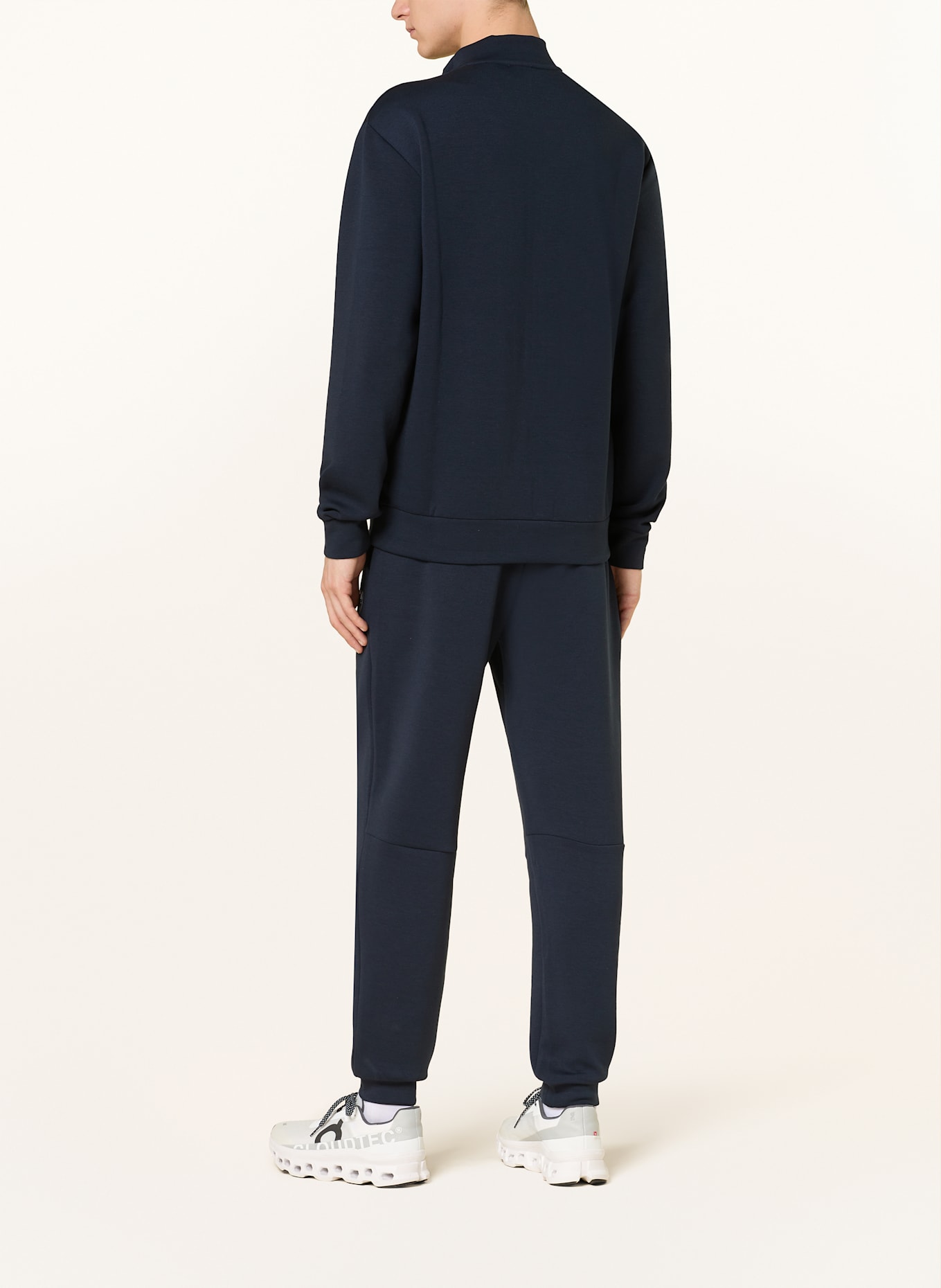 Armani navy tracksuit sales