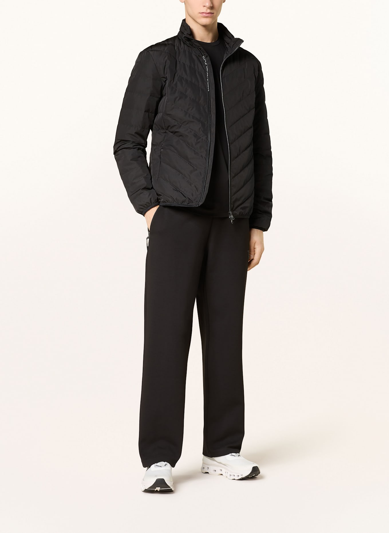 EA7 EMPORIO ARMANI Sweatpants: BLACK