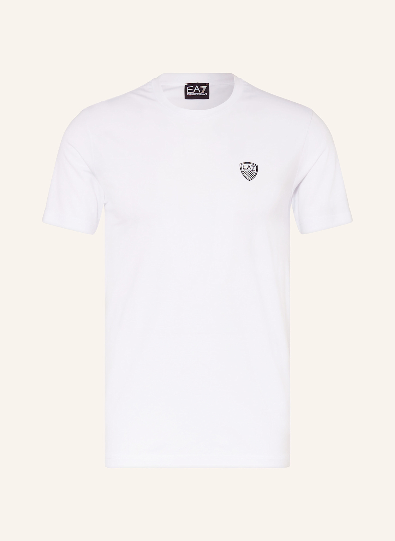 EA7 EMPORIO ARMANI TRAIN PREMIUM functional shirt, Color: WHITE (Image 1)
