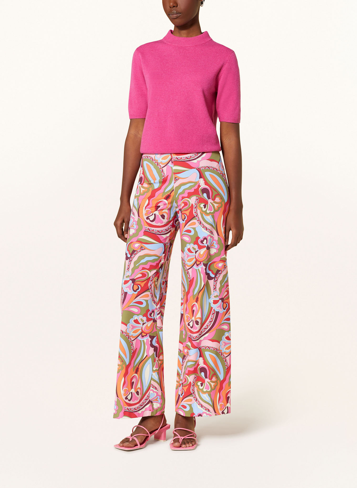 SEDUCTIVE Wide leg trousers KIMBERLY: Quiksilver Veste en jean de travail Blanc